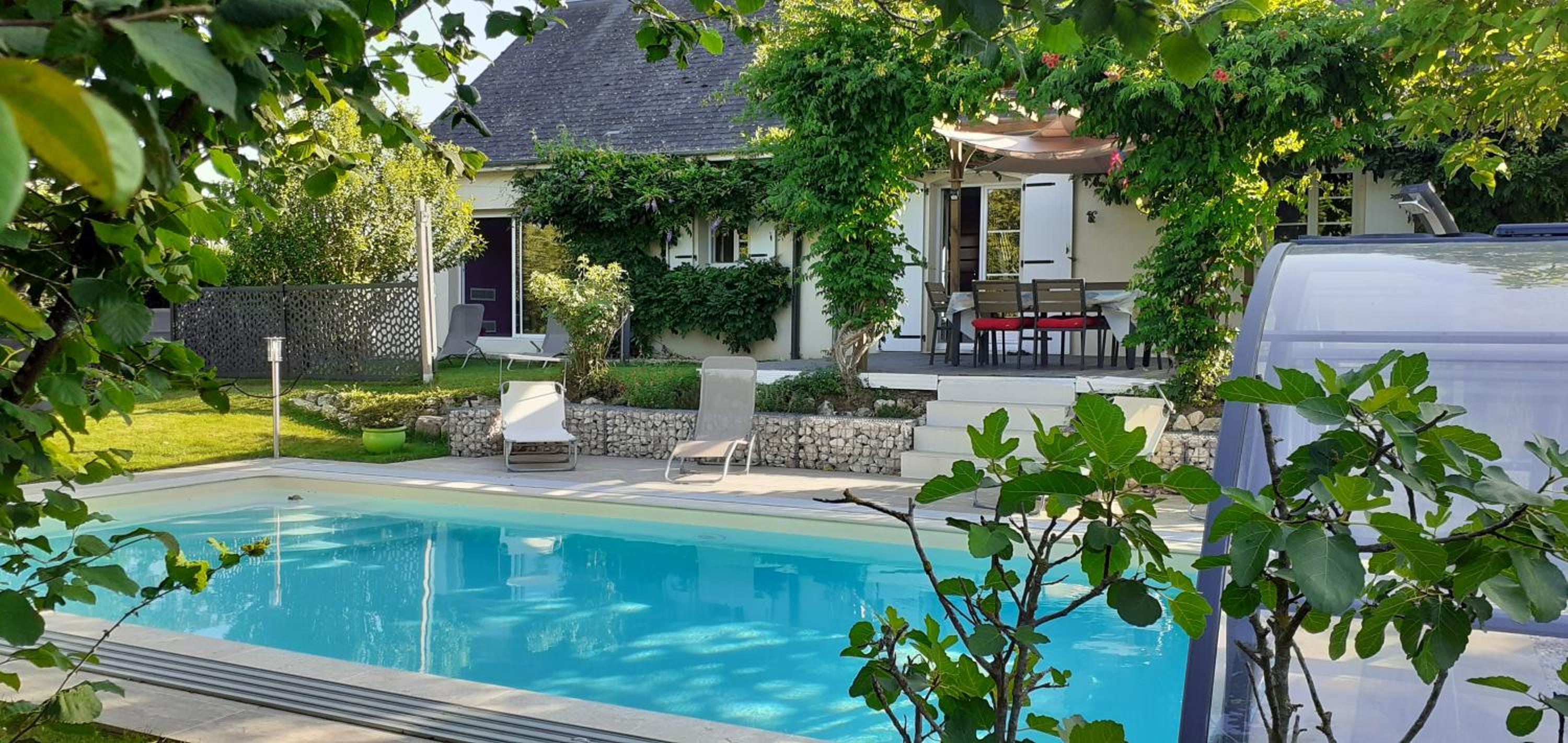 Au Coeur Du Bien Etre, chambre d'hôtes avec piscine chauffée et couverte, SPA, sauna, massages view 5