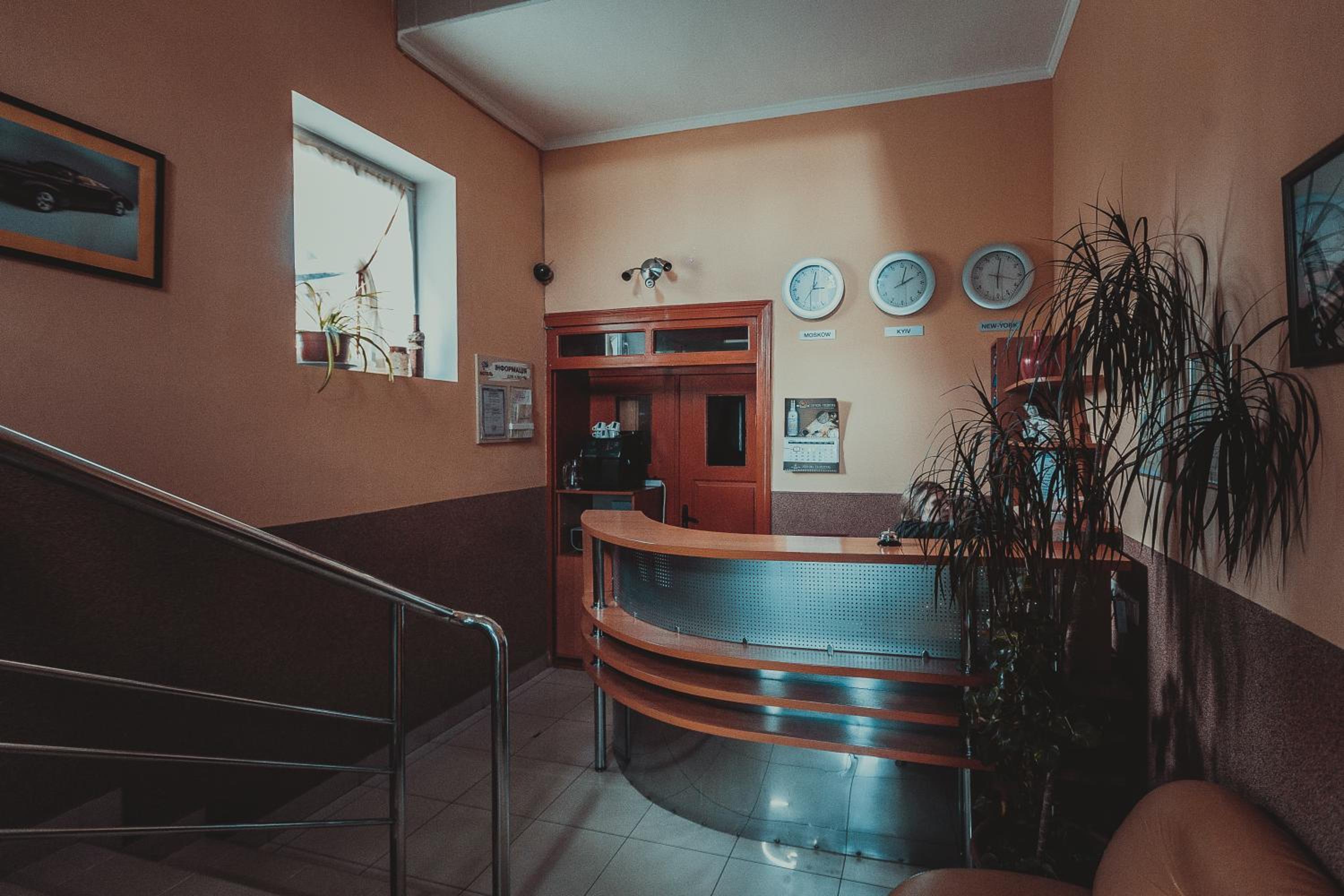 hotel reception