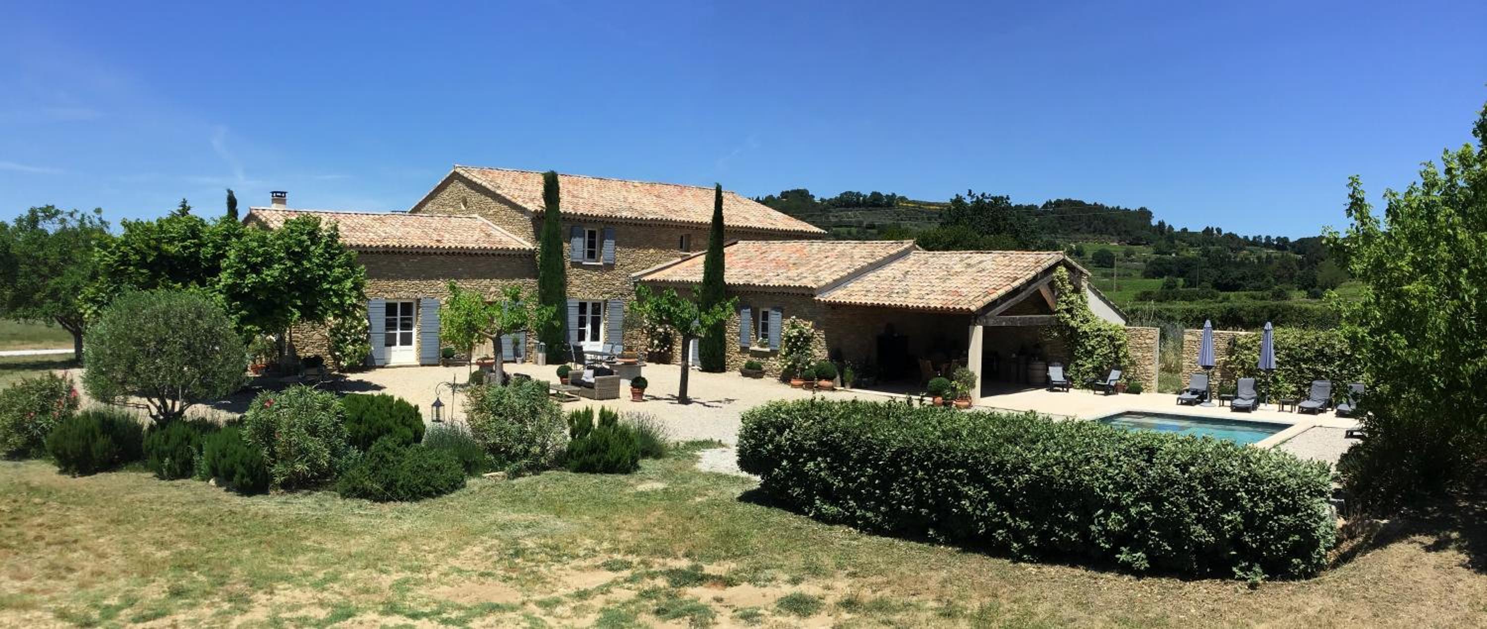 Mas du Vieux Tilleul view 2
