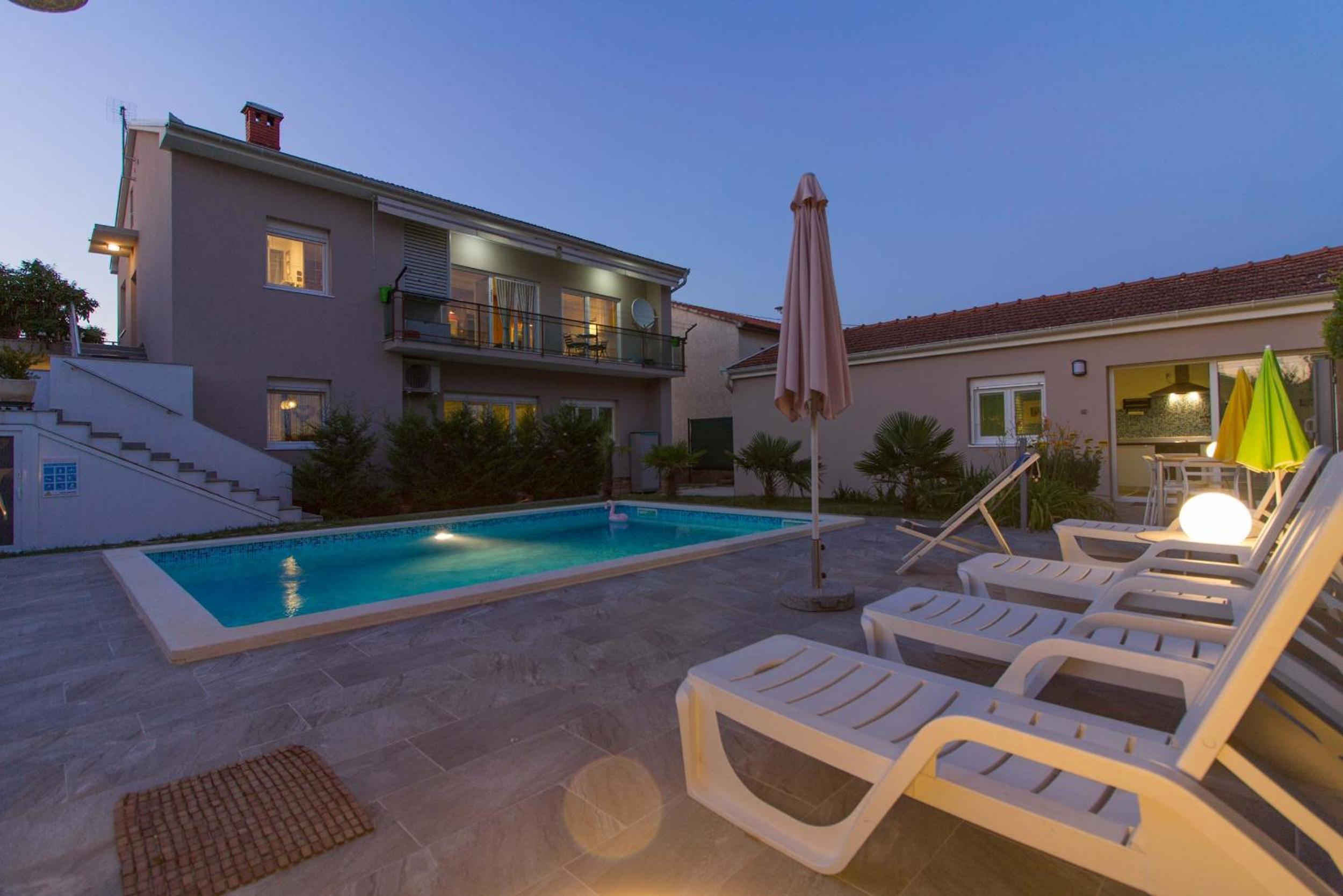 Lovely holiday home Pjacal II with pool in Pula view 5