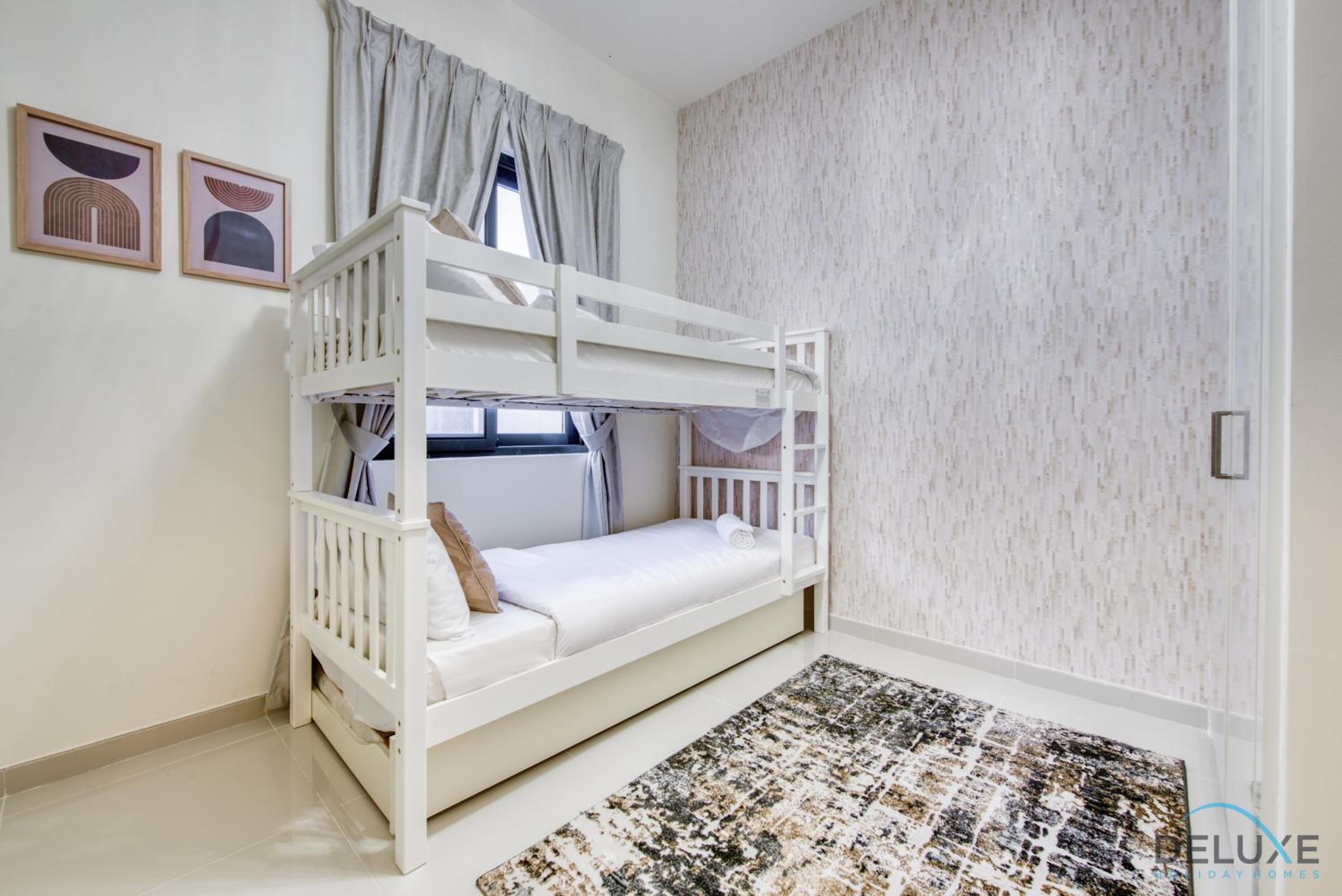 Extensive 3BR Townhouse at Janusia Damac Hills 2 by Deluxe Holiday Homes