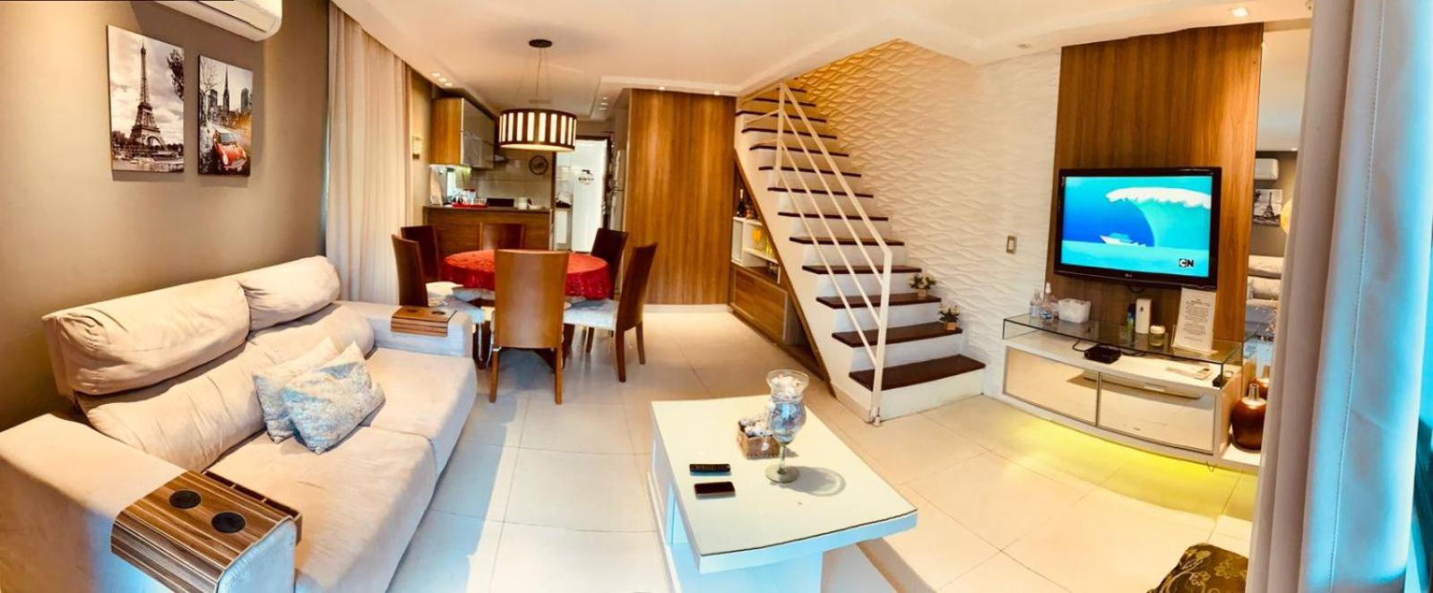 Bangalô com área de lazer estilo resort