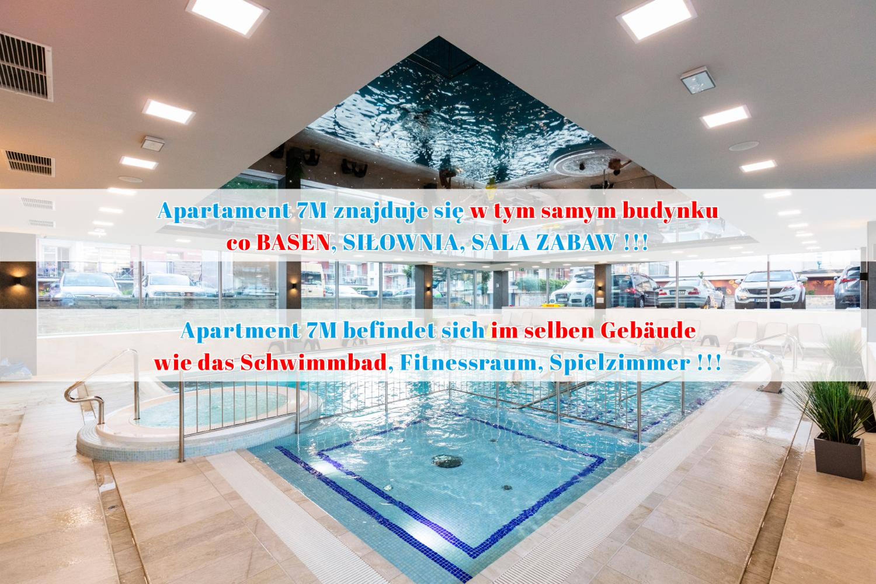 Hotel Apartament 7m Z Basenem Klifowa Rewal