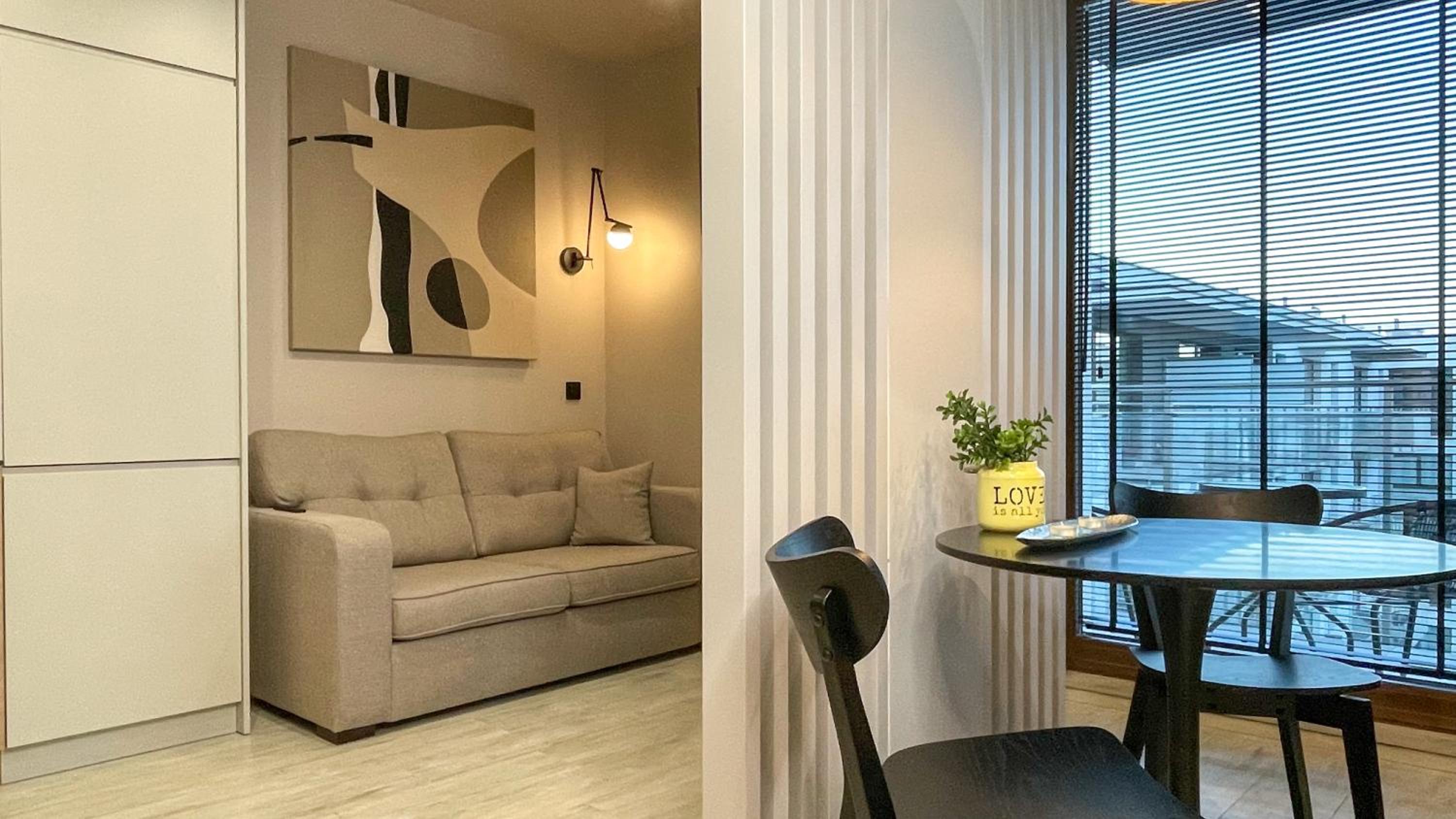 Comfortable 1-room apartment close to the center