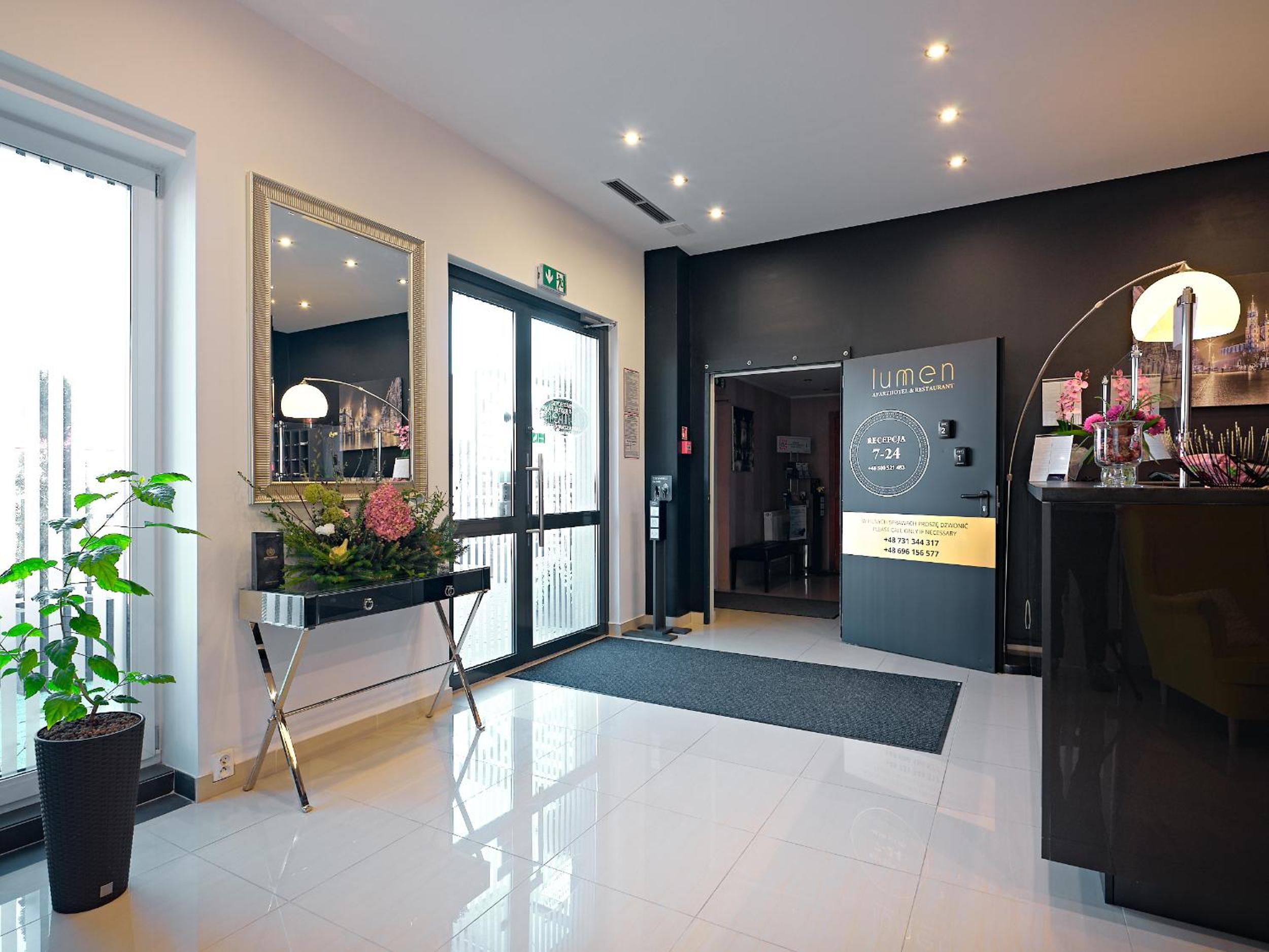 hotel reception