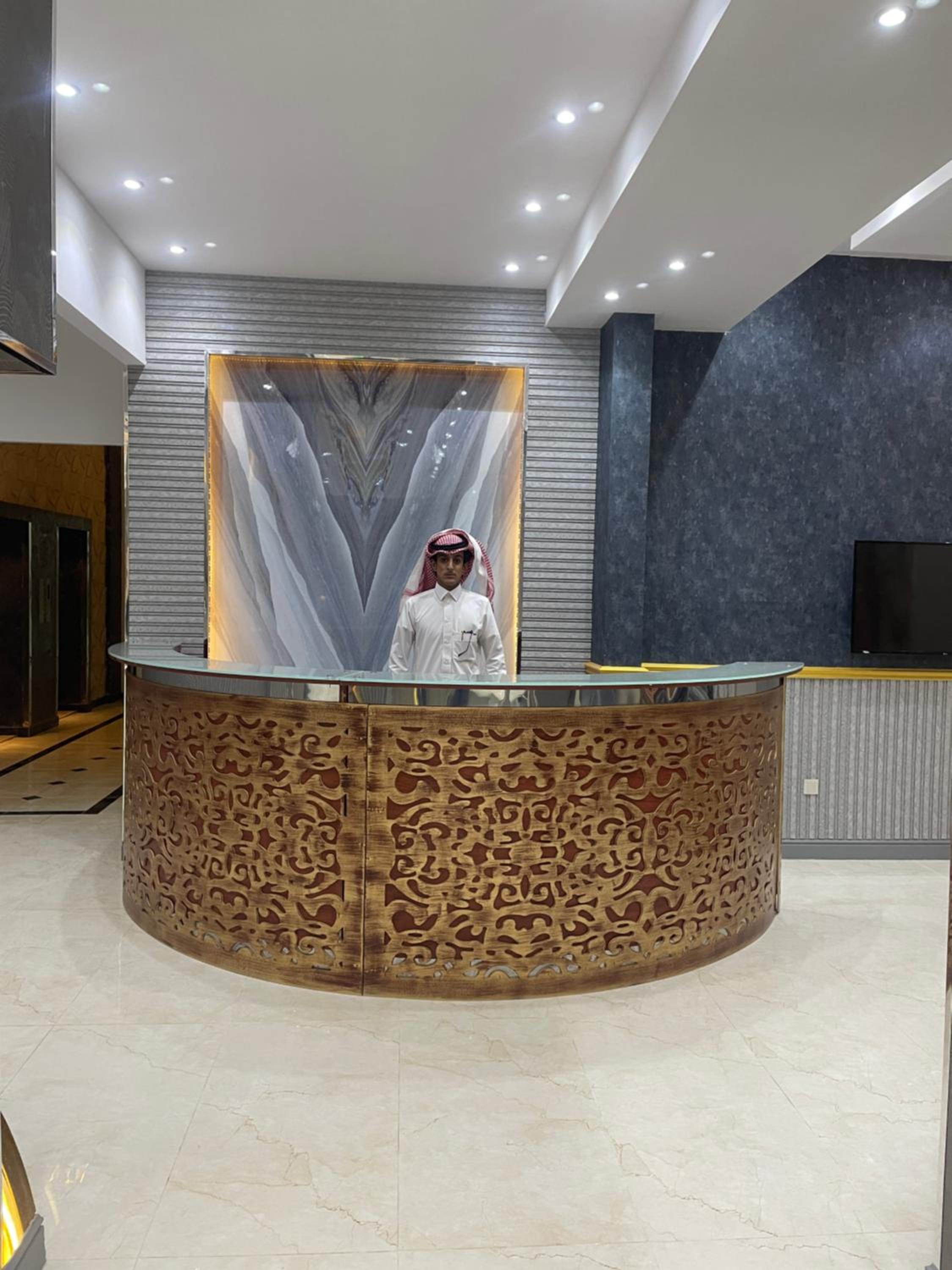 hotel reception