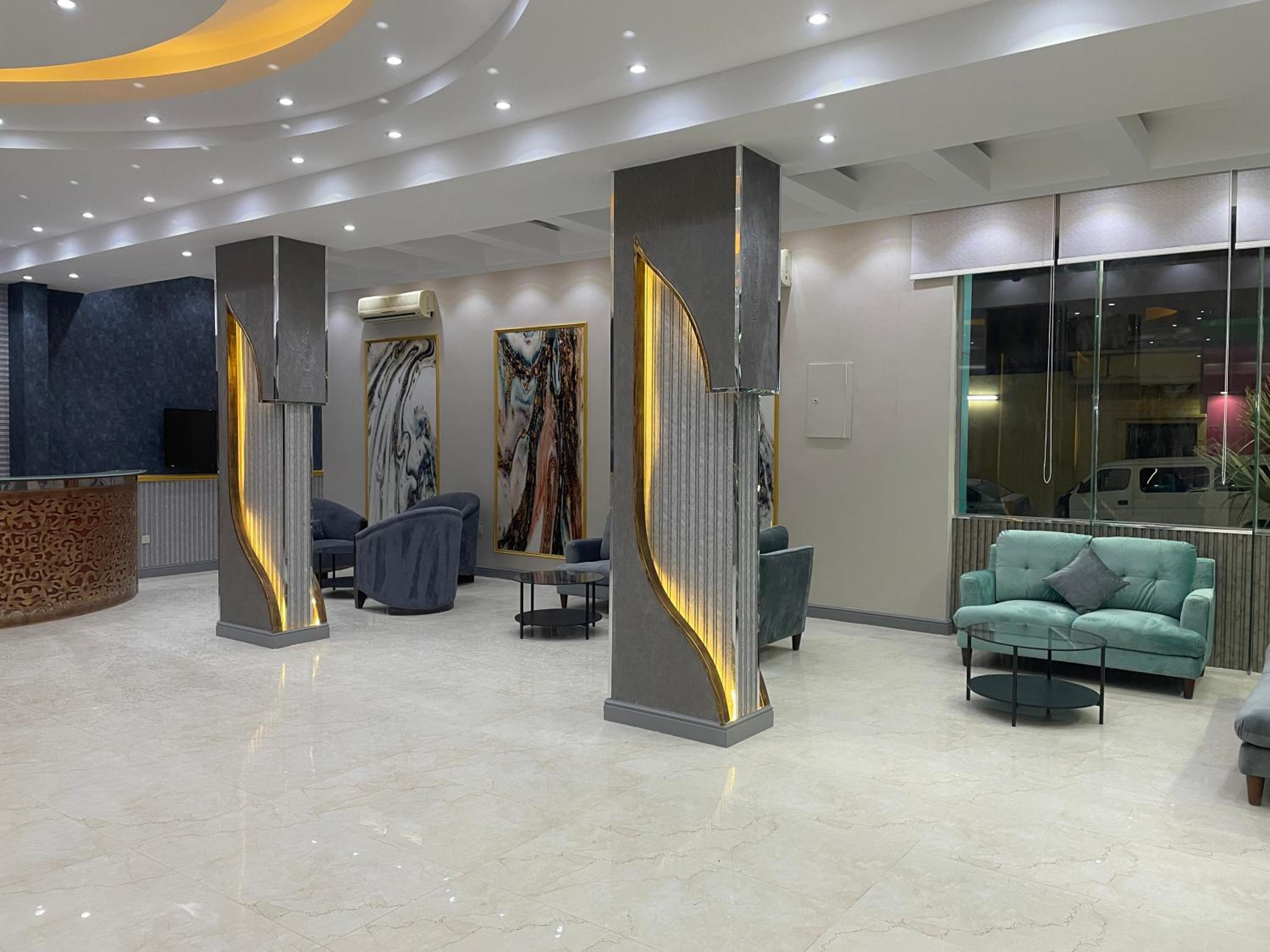 hotel reception