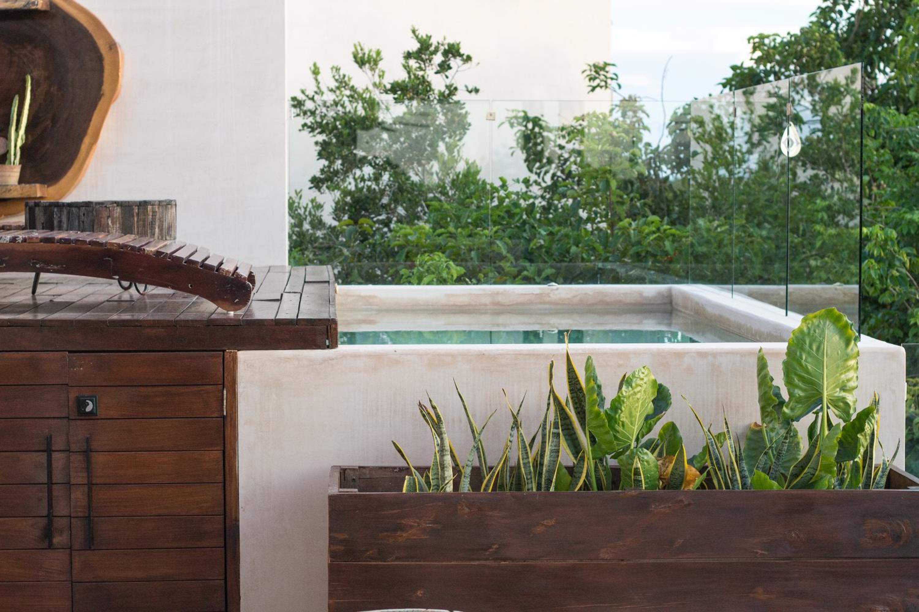 Kataleya Tulum by Zaazil - New Luxury Penthouse 3-level, 3240 sqft , Private Pool, Terrace and Roof Top in Luum Zama in the Jungle