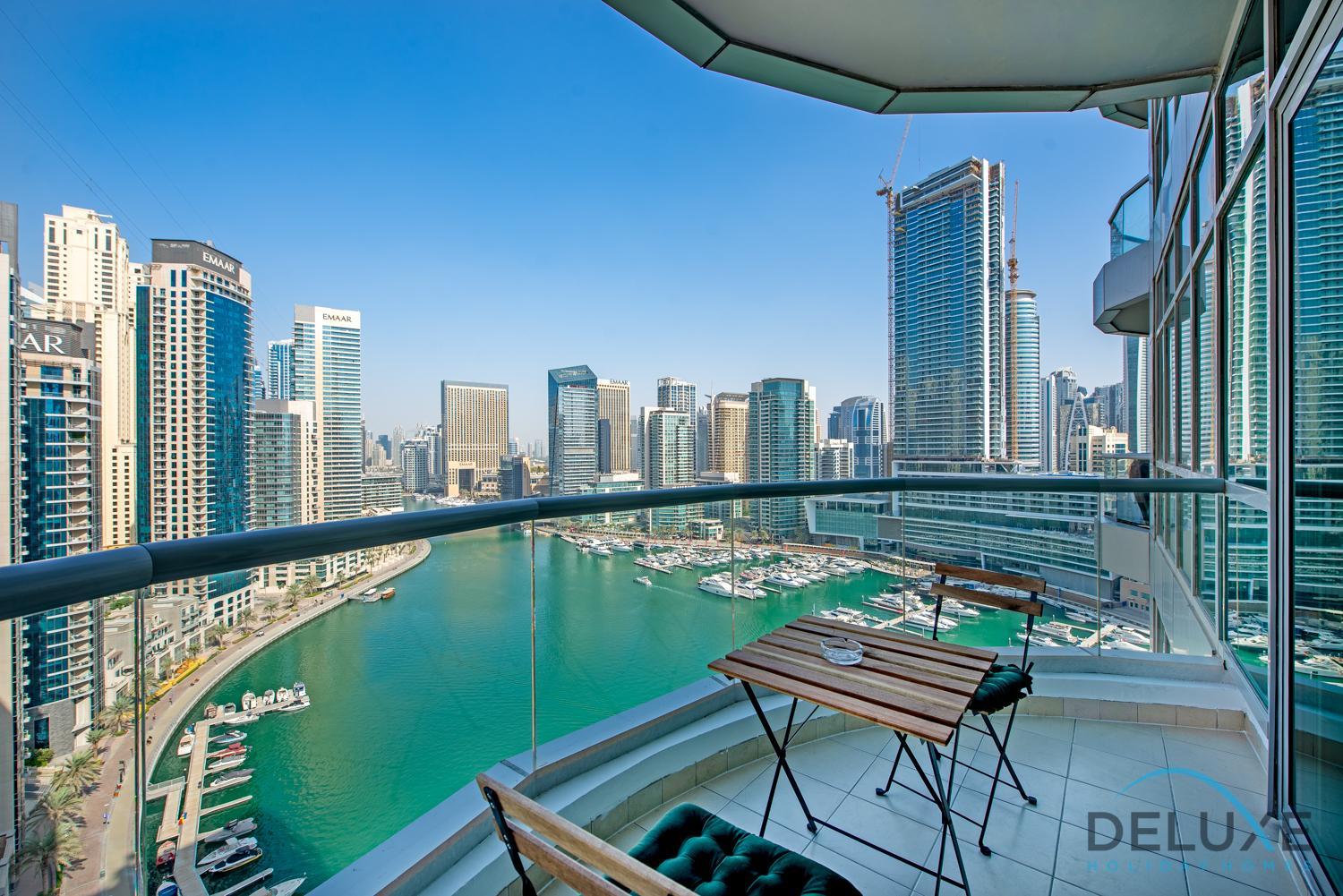 Full Marina and Ain Dubai Wheel View 1BR at The Point Dubai Marina by Deluxe Holiday Homes