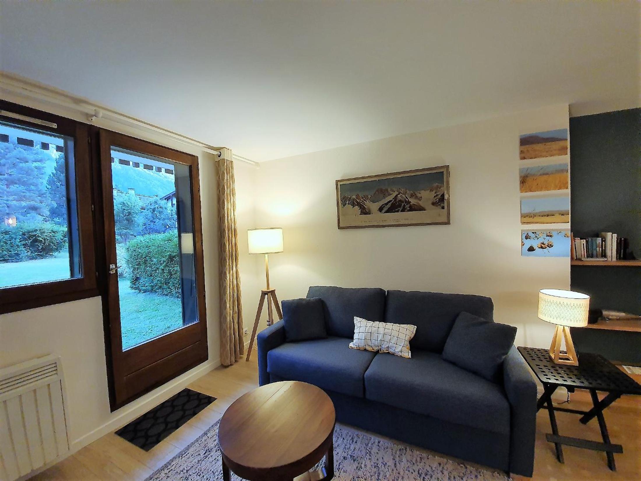 Chamonix Appartement Vue Mont Blanc avec Jardin