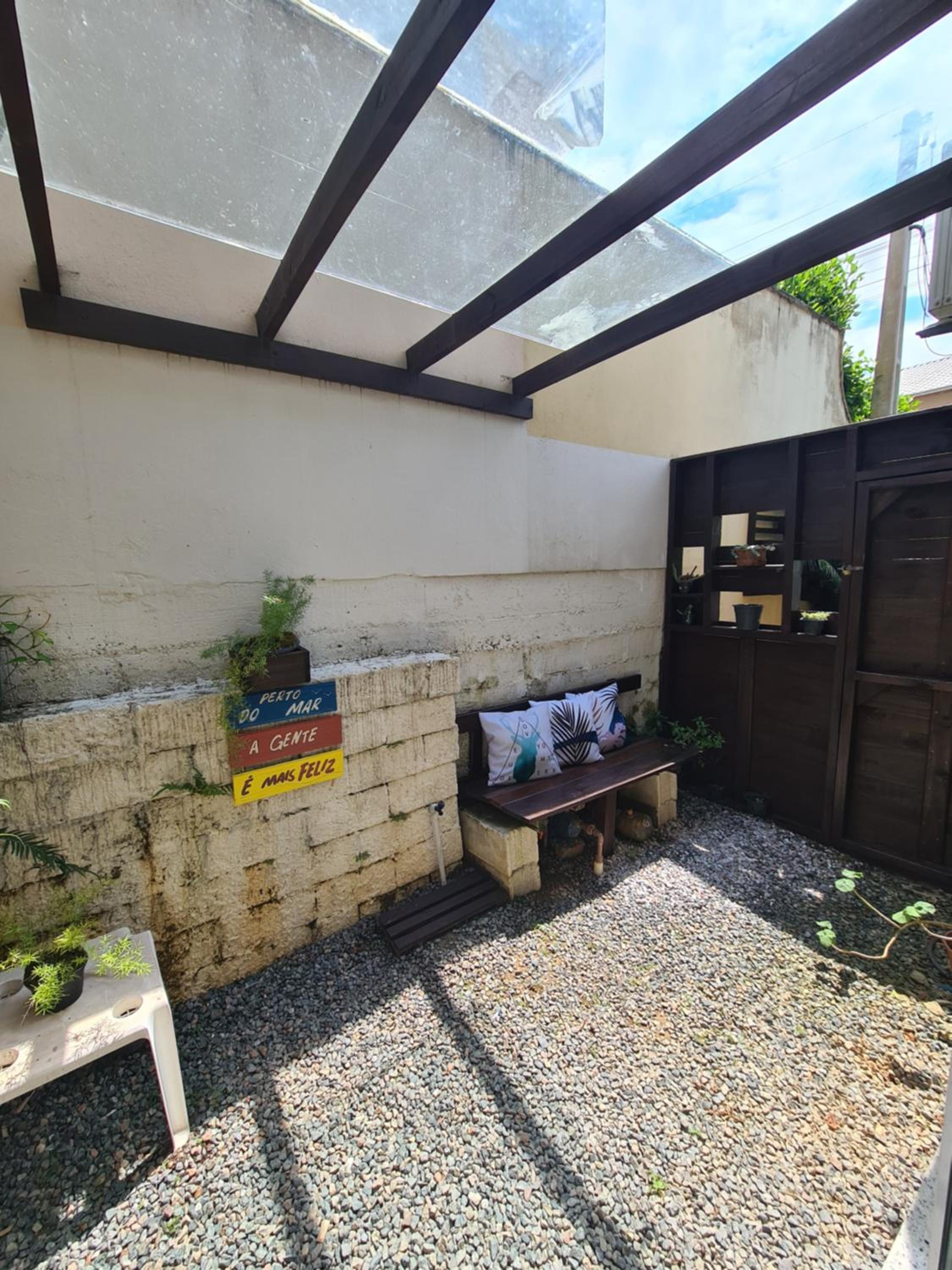 outdoor BBQ area