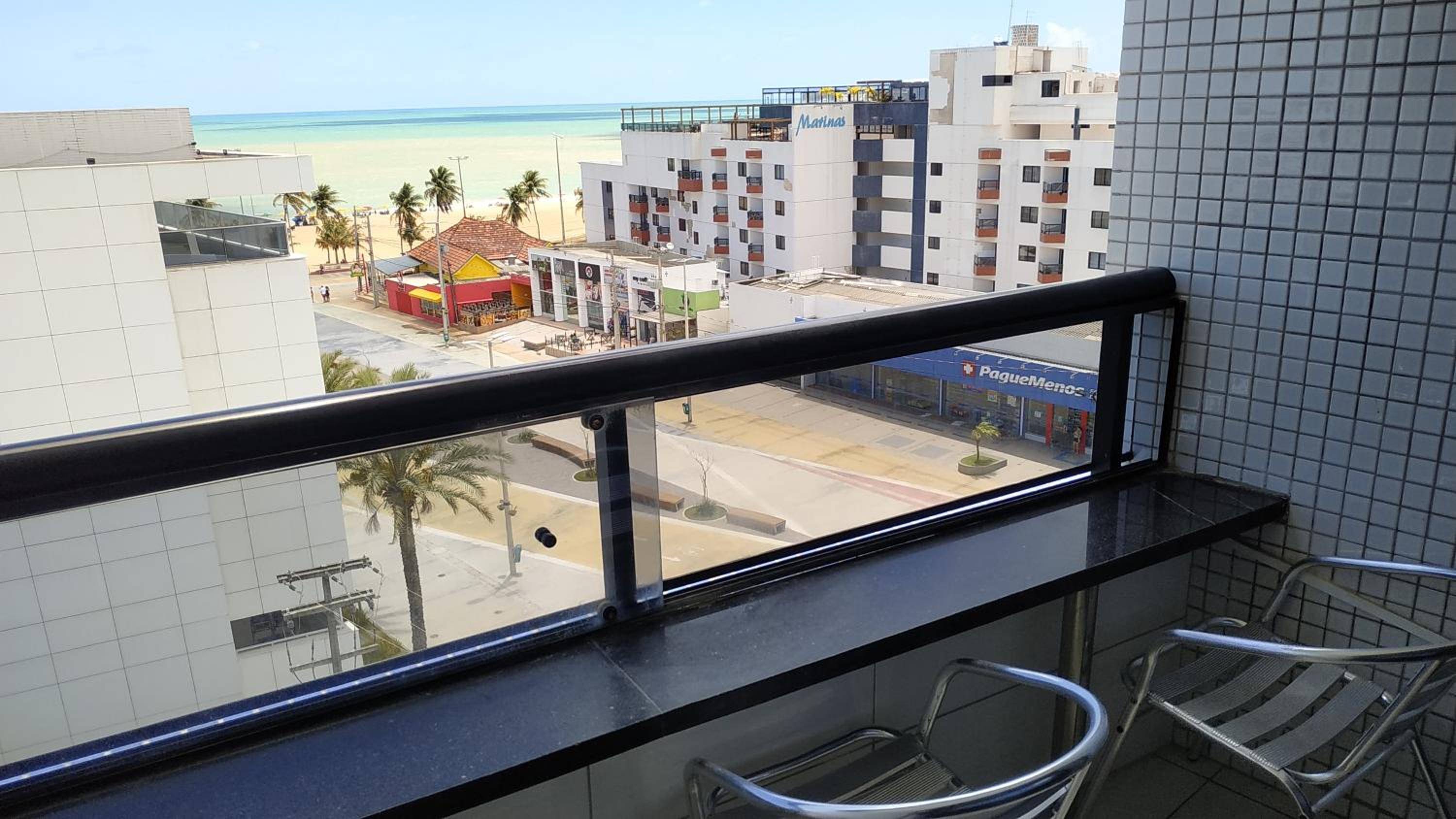 Lindíssimo Flat - Todo Equipado - 70m da Praia, Vista para o Mar - Tambaú