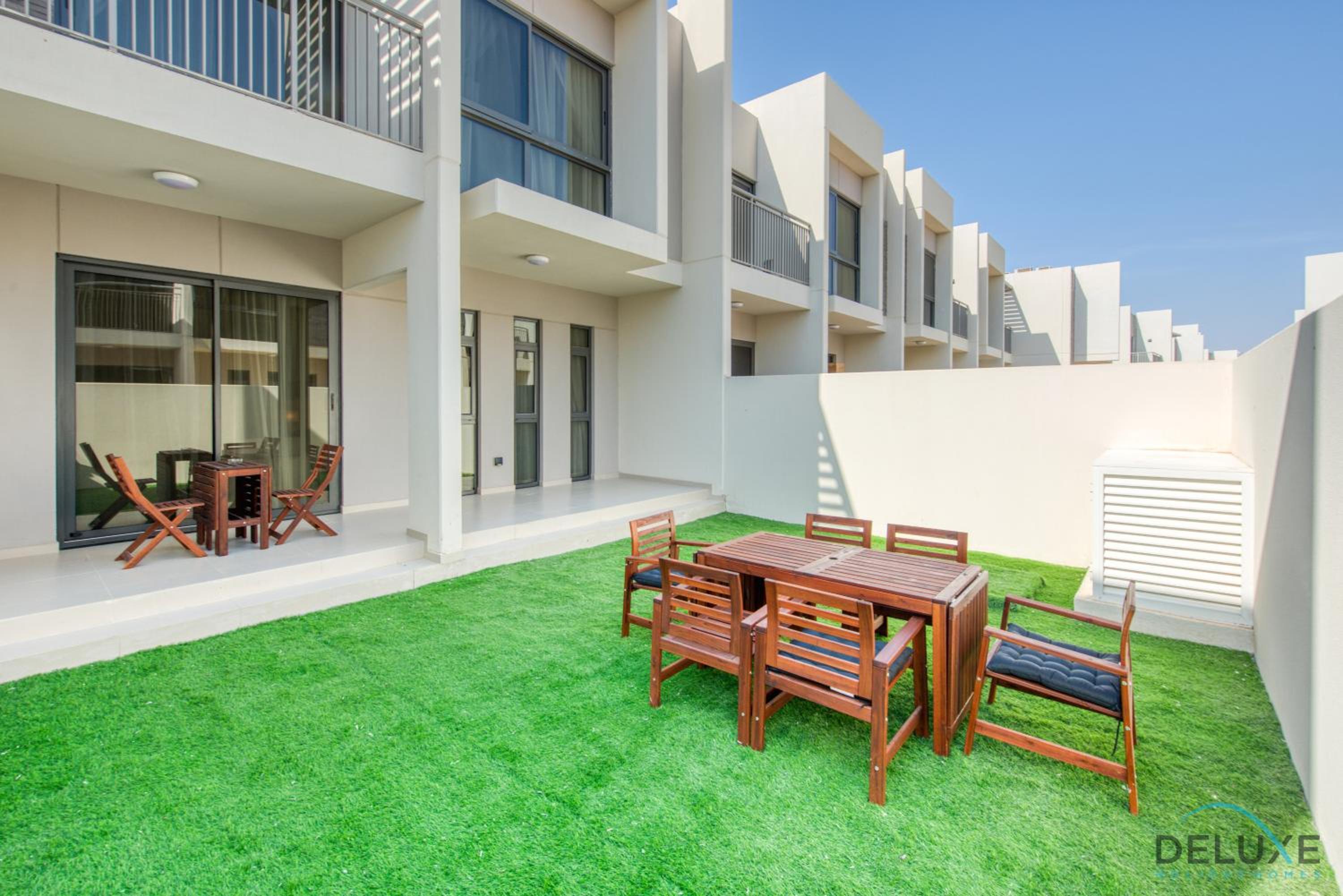Captivating 3BR Townhouse at DAMAC Hills 2 Dubailand By Deluxe Holiday Homes