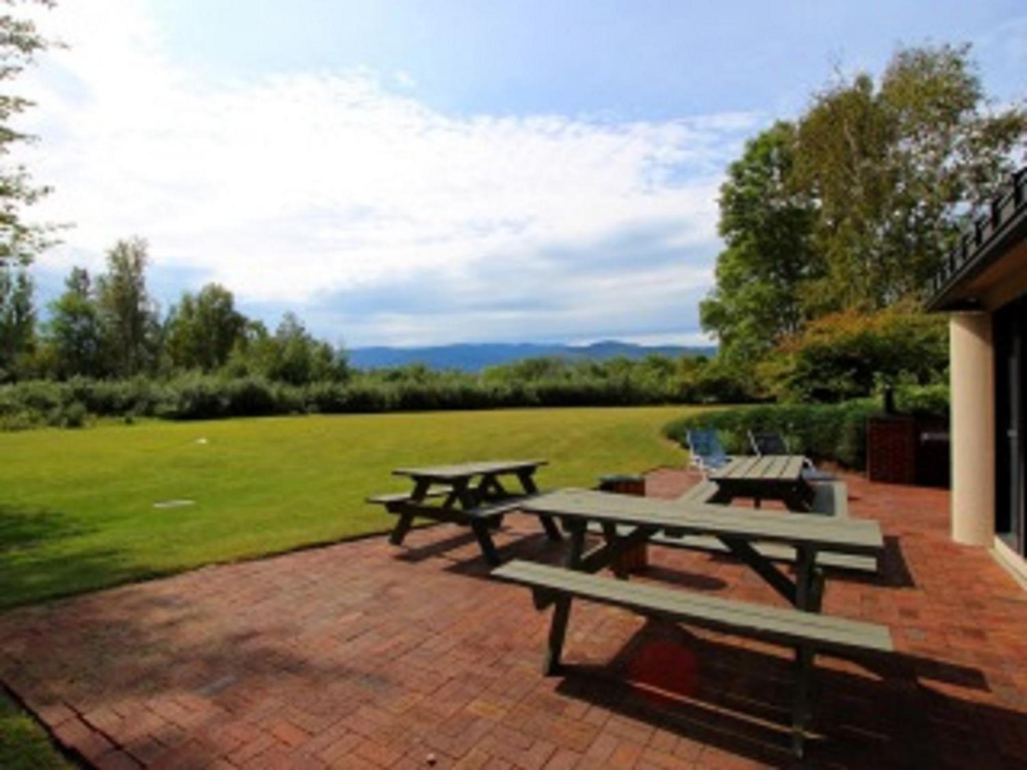 outdoor BBQ area