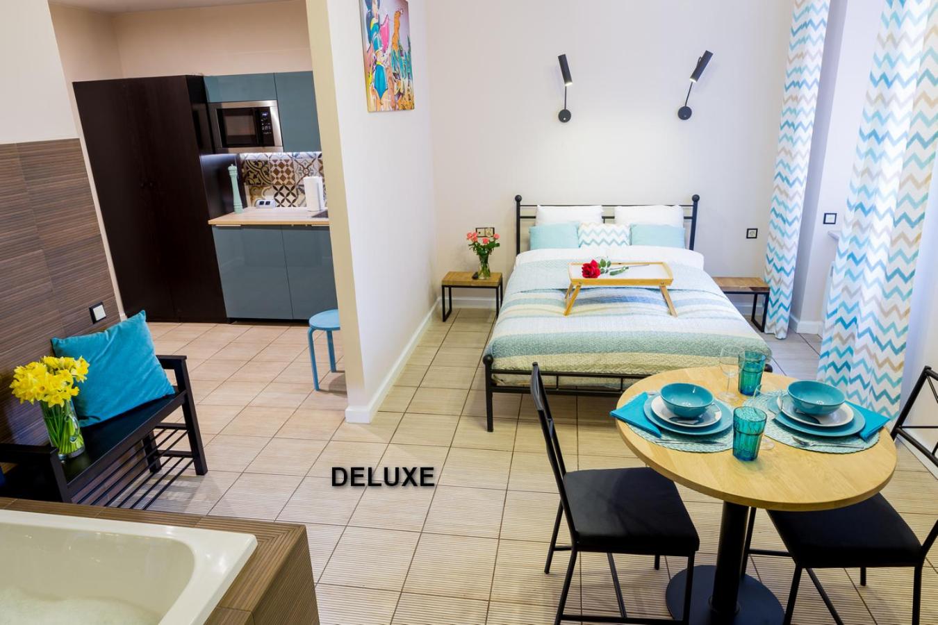 Apartamenty Centrum z wanną dwuosobową