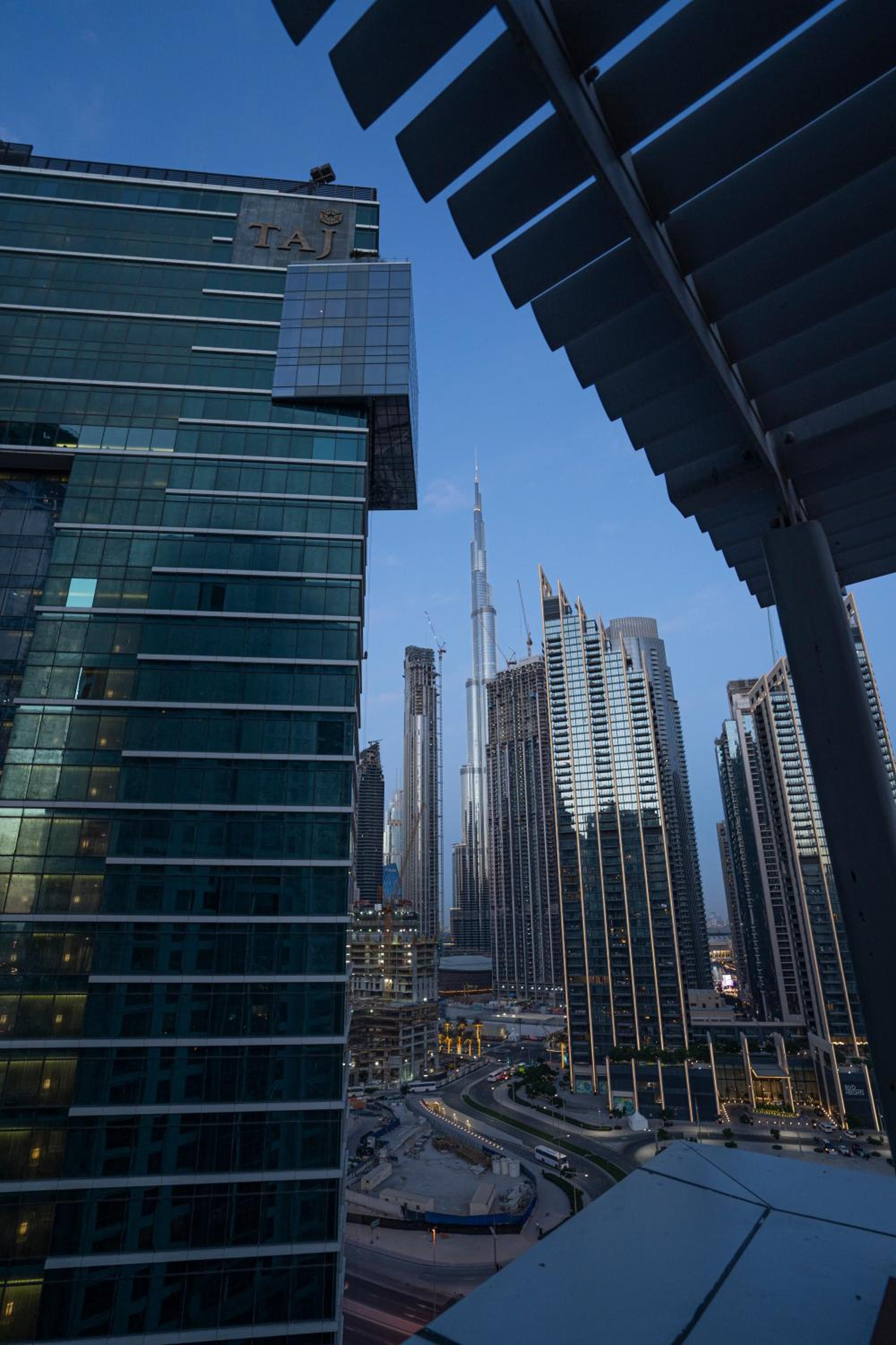 3 Bedroom Condo w terrace facing Burj Khalifa.