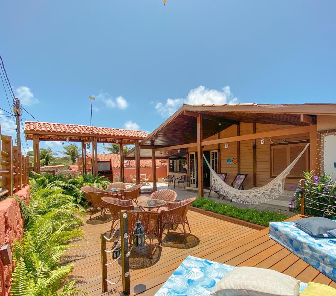 outdoor BBQ area