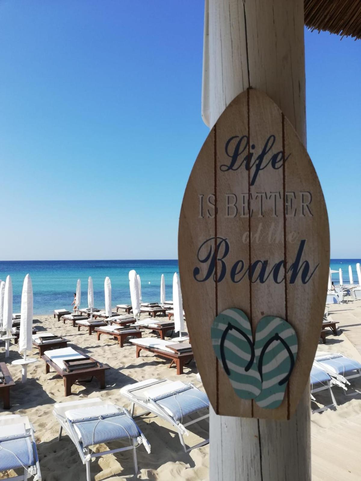 B&B Sapore di Sale con parcheggio ed ombrellone in spiaggia view 2