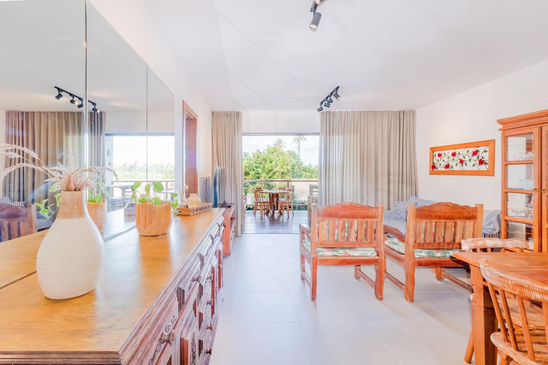 IM03 Excelente Apartamento 3 Quartos 500m da Praia e Rio - Imbassaí