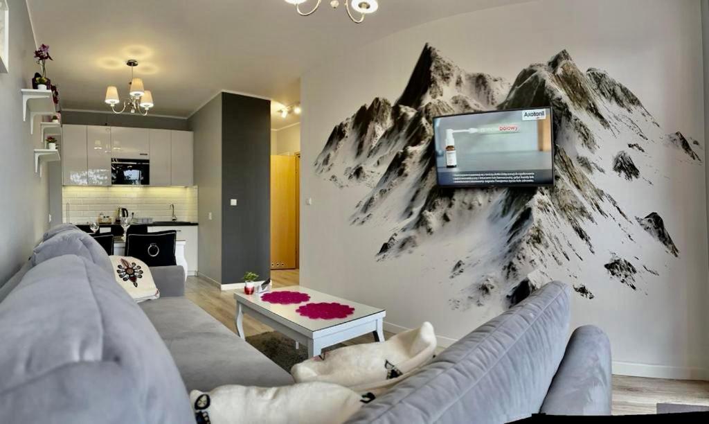 Apartament Złote Tarasy ApartamentyZakopianskie Basen Sauna Jacuzzi