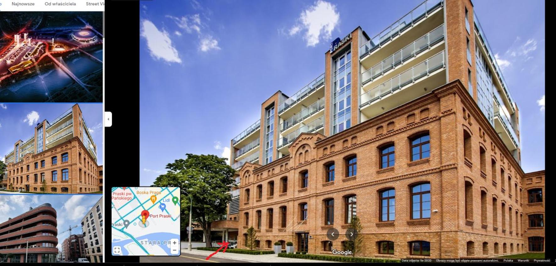 Apartament w Port Praski Warszawa Praga