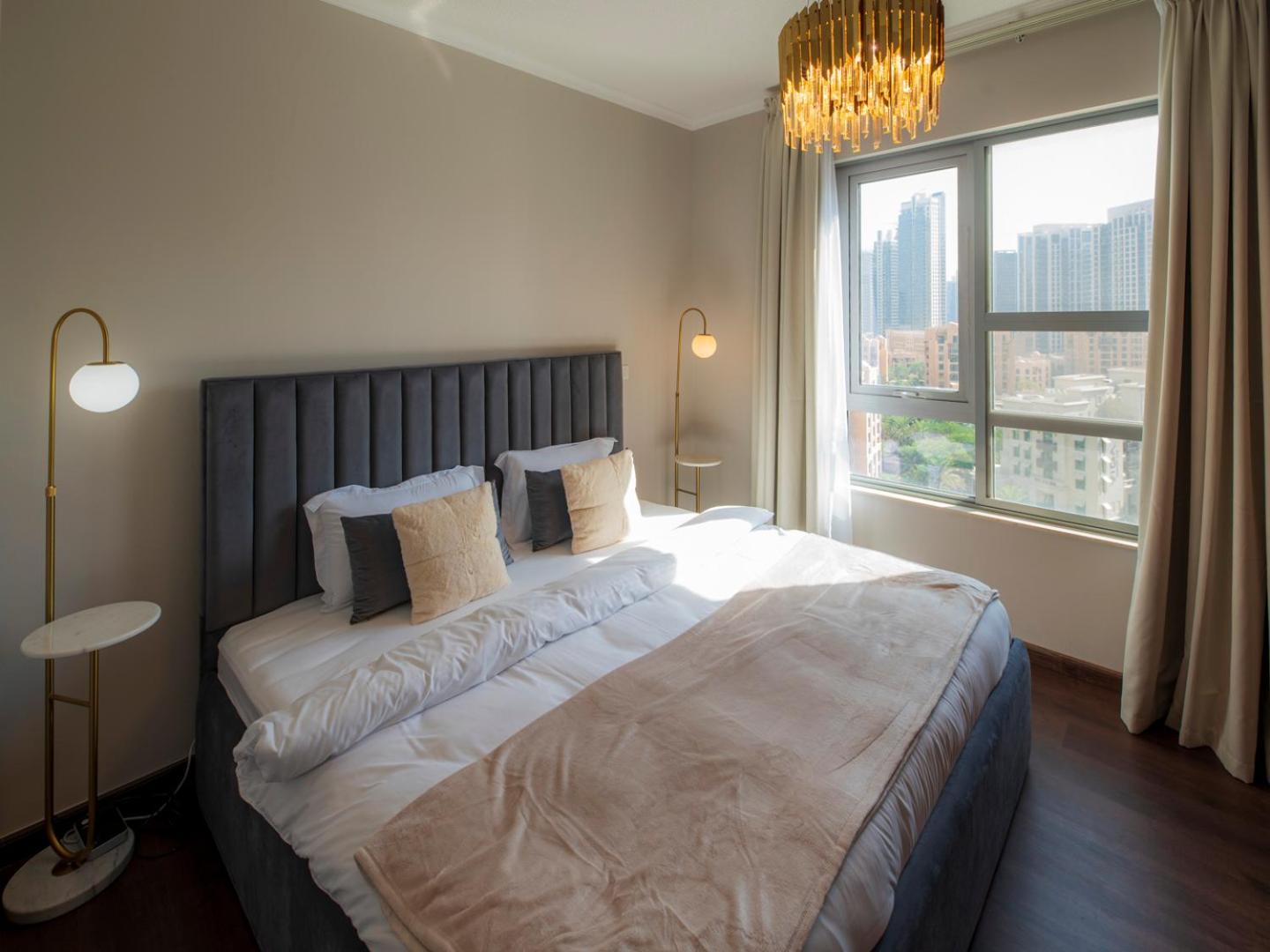 FIRST CLASS 2BR with full DUBAI DOWNTOWN SKYLINE view