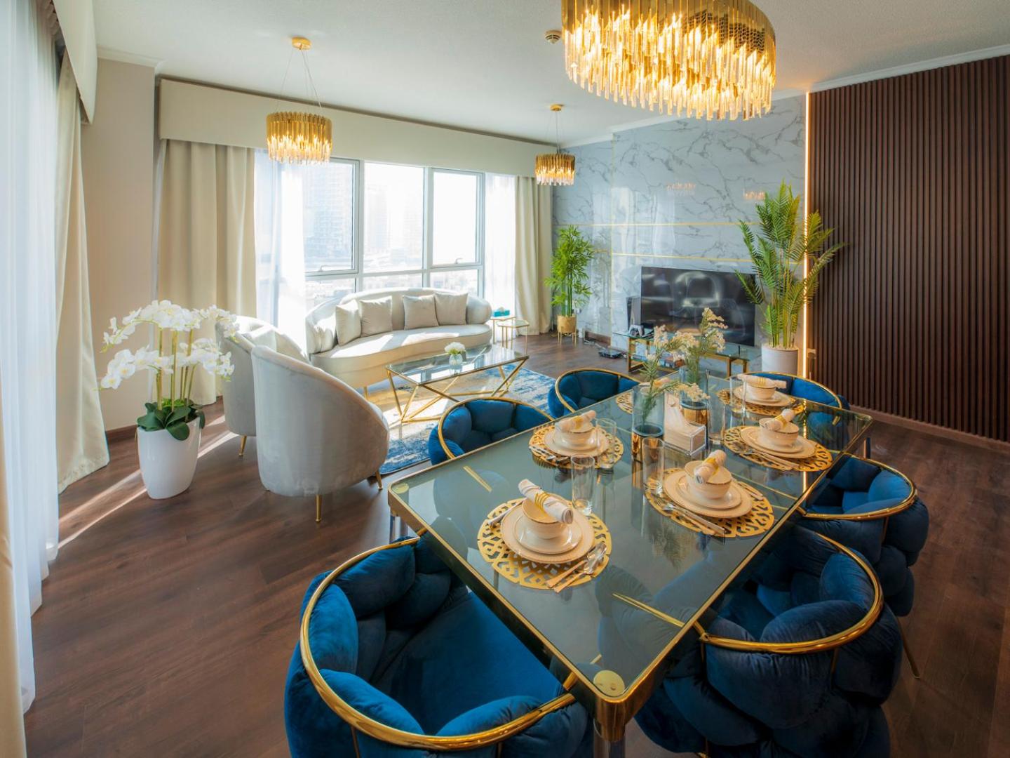FIRST CLASS 2BR with full DUBAI DOWNTOWN SKYLINE view