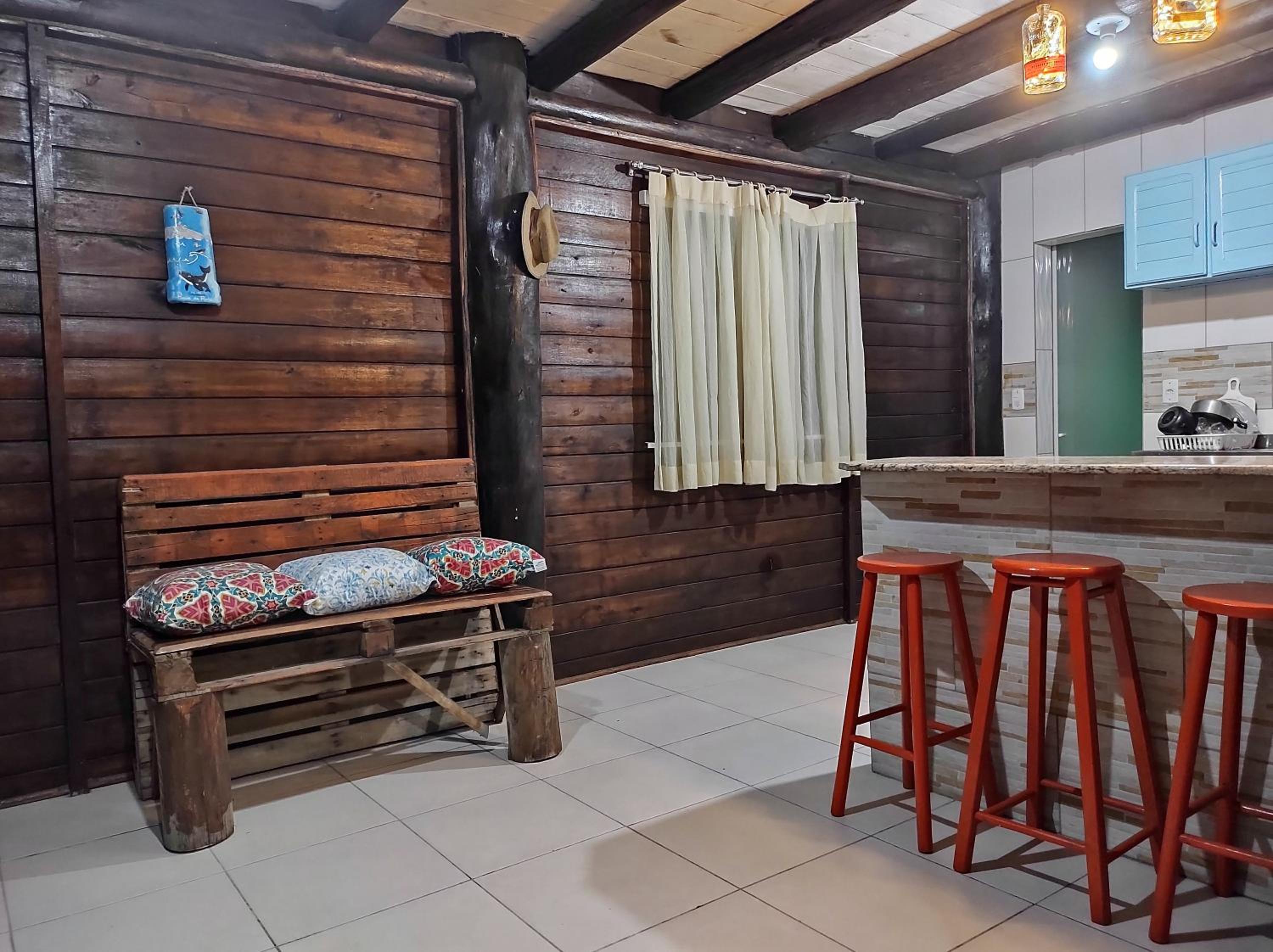 Cabana rústica a 900m da Praia da Ribanceira