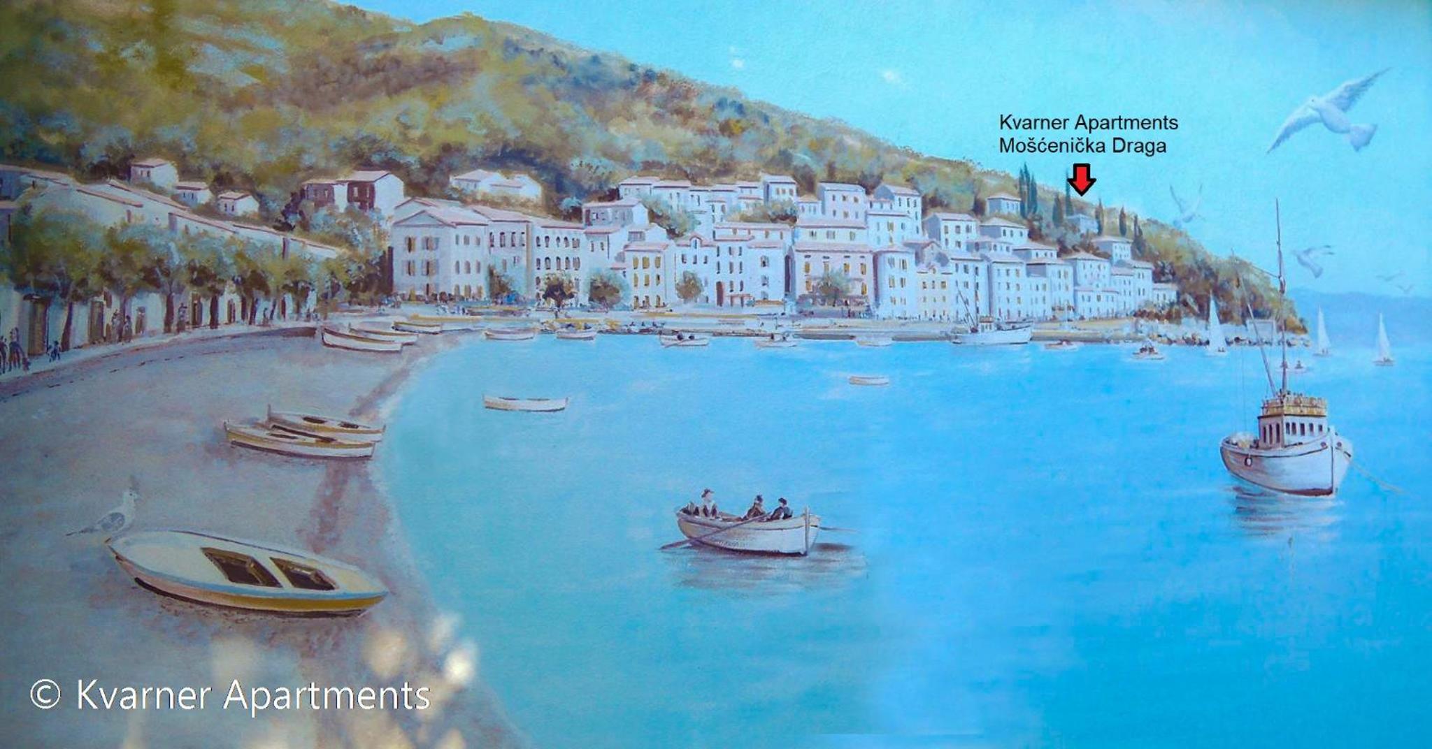Kvarner Apartments II - Mošćenička Draga view 4