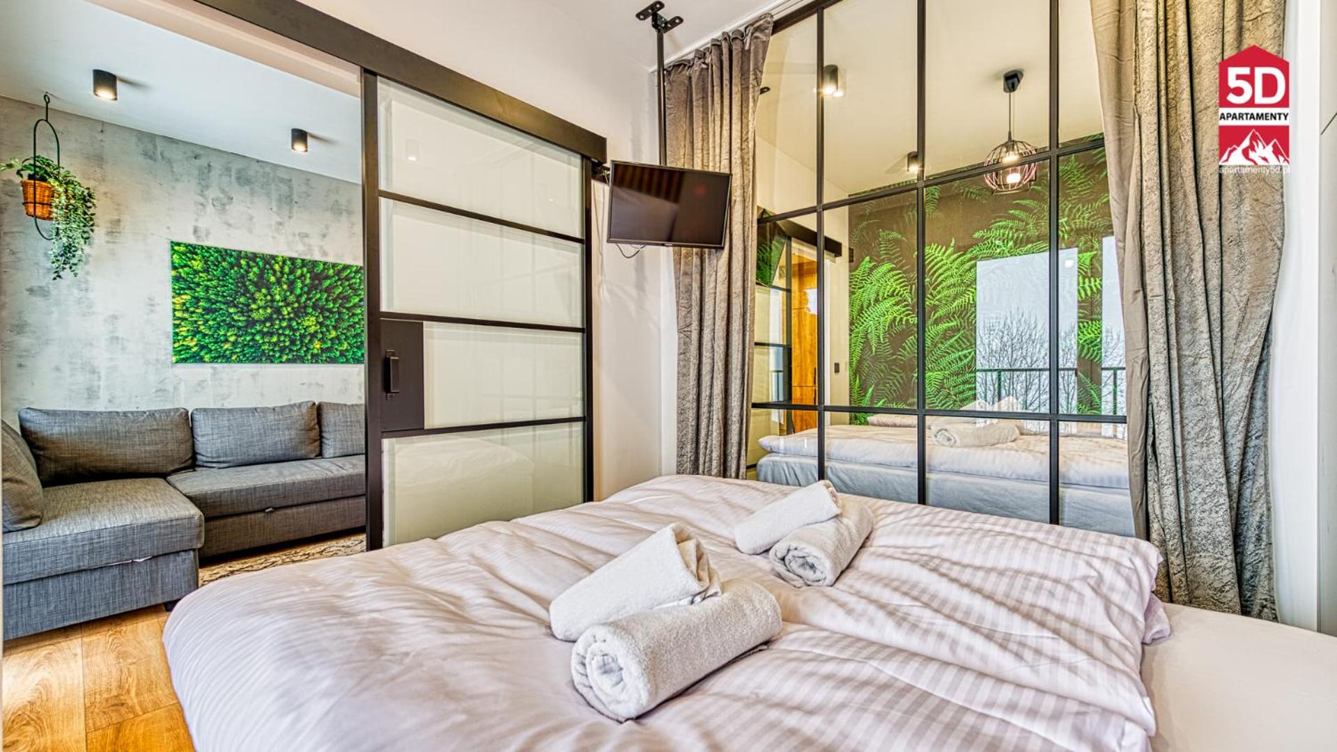 Apartament Plant Luxe z Sauną ogólnodostępną - 5D Apartamenty