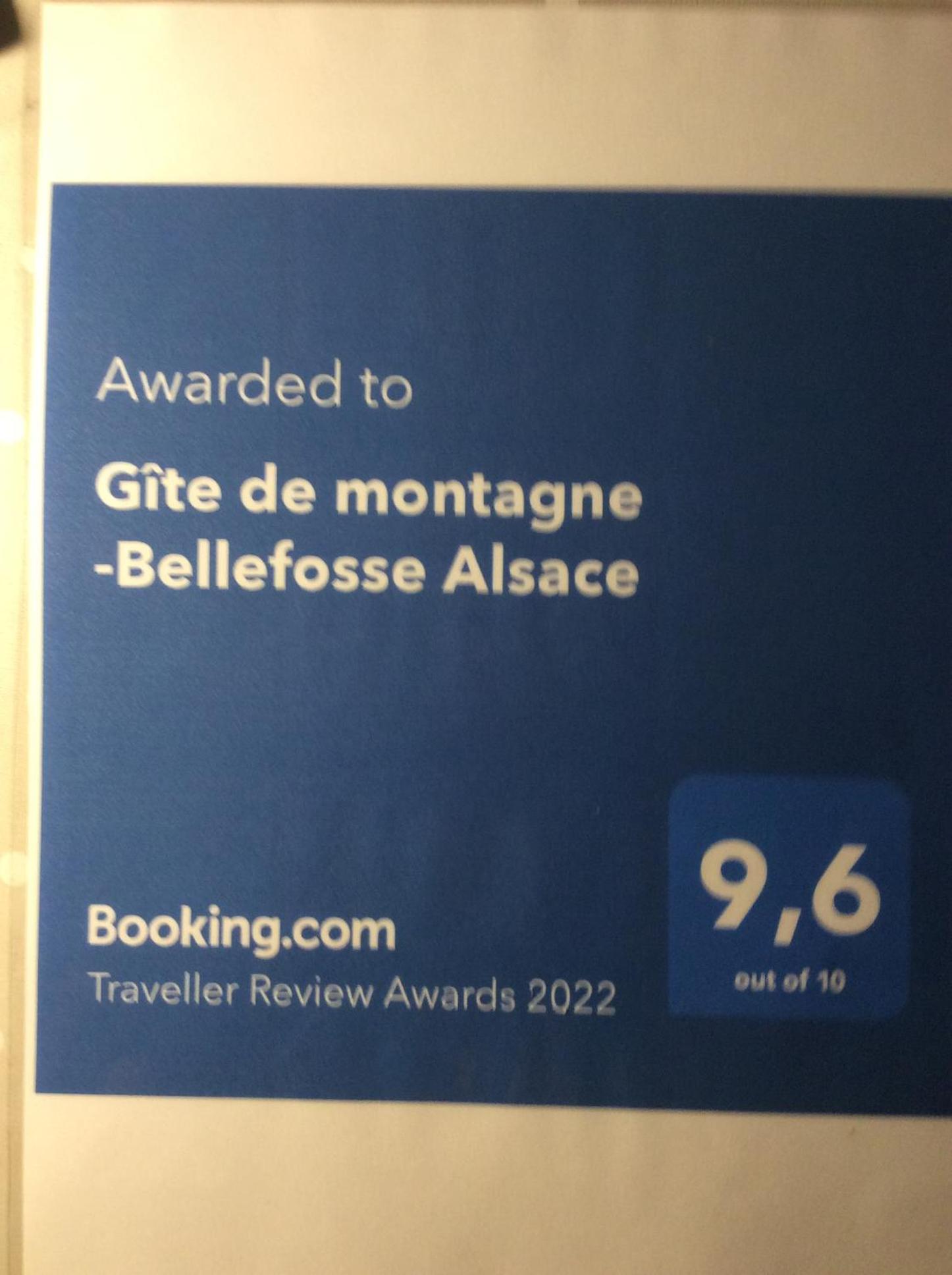 Gîte de montagne -Bellefosse Alsace