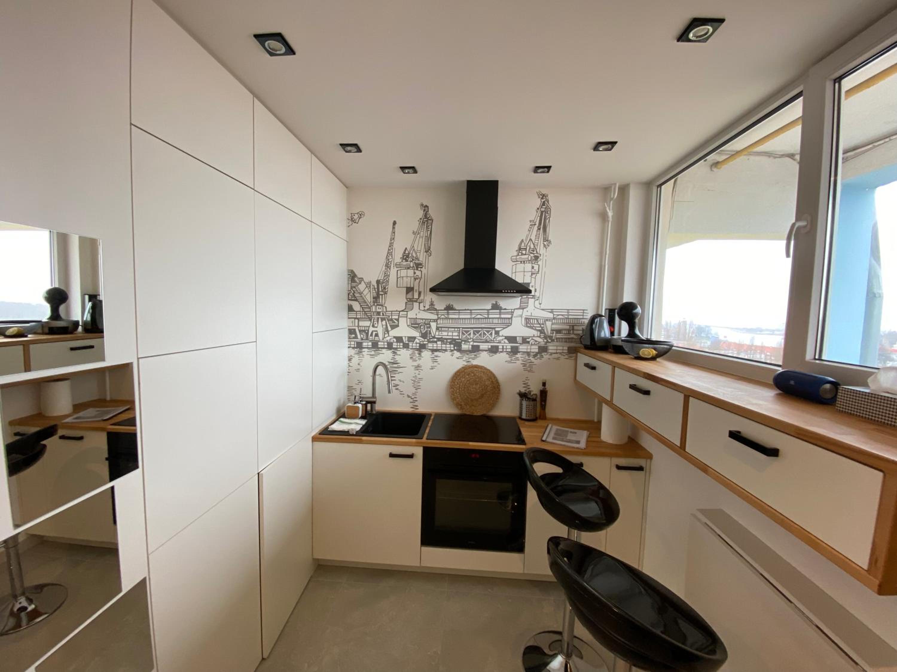 Apartament B122 z widokiem na morze