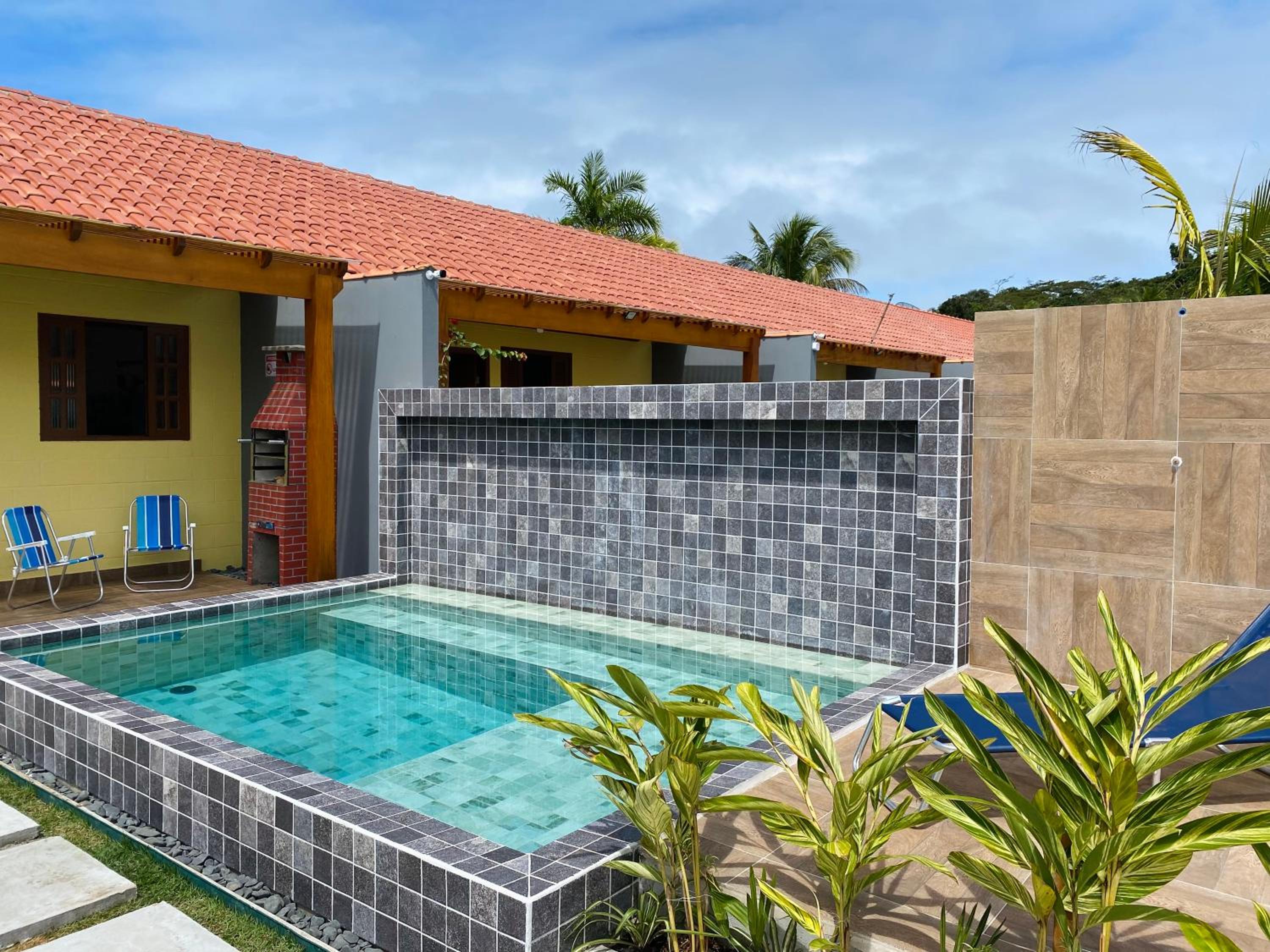 Casinhas Terõ - Chalé 01 com Piscina