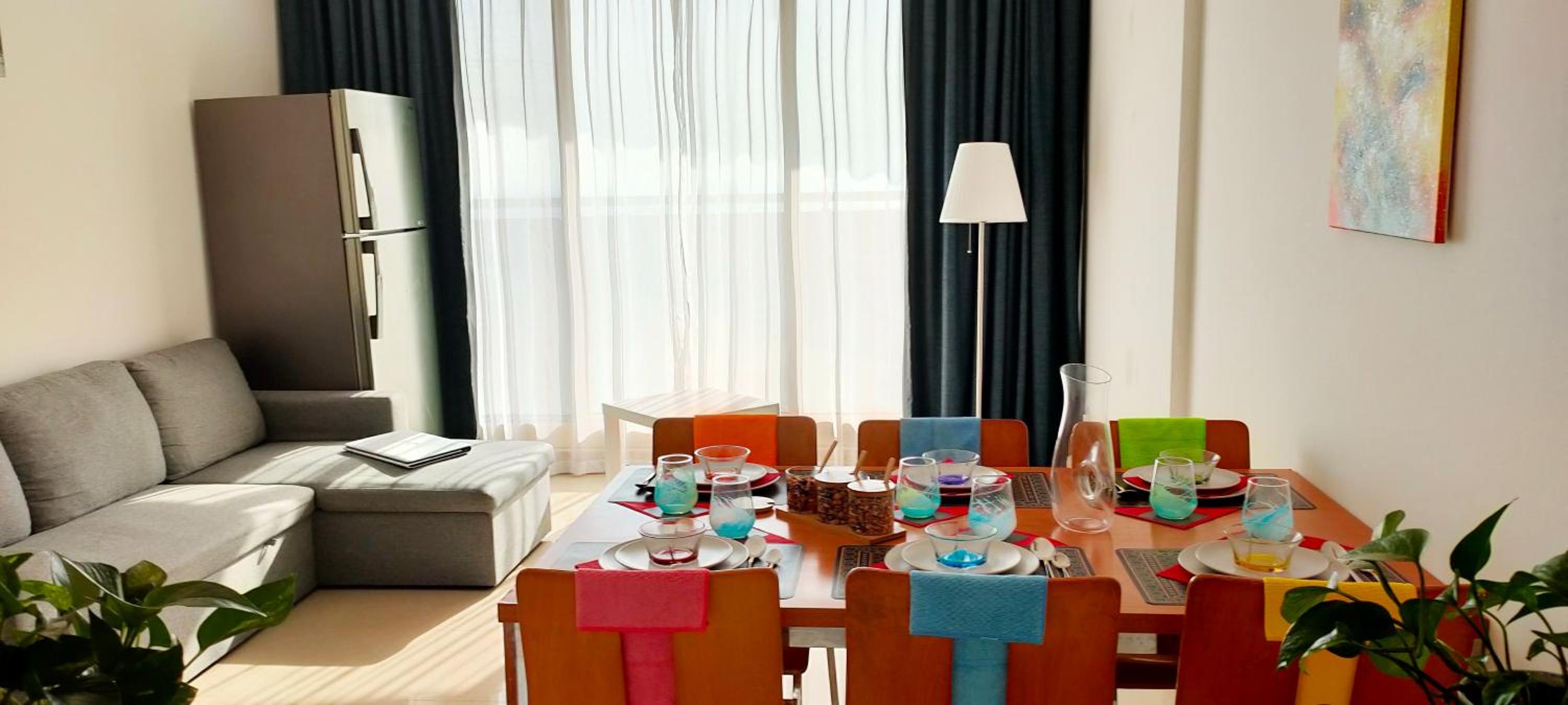 Cozy 1 bedroom apartments for a large family minimum 5 night