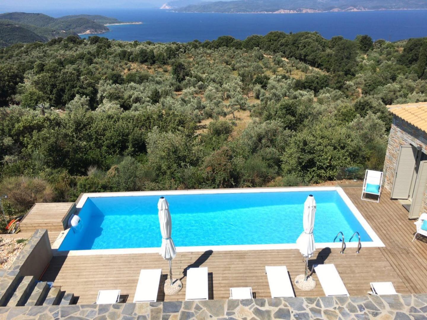 Luxury villa + guest house couchers de soleil mer view 3