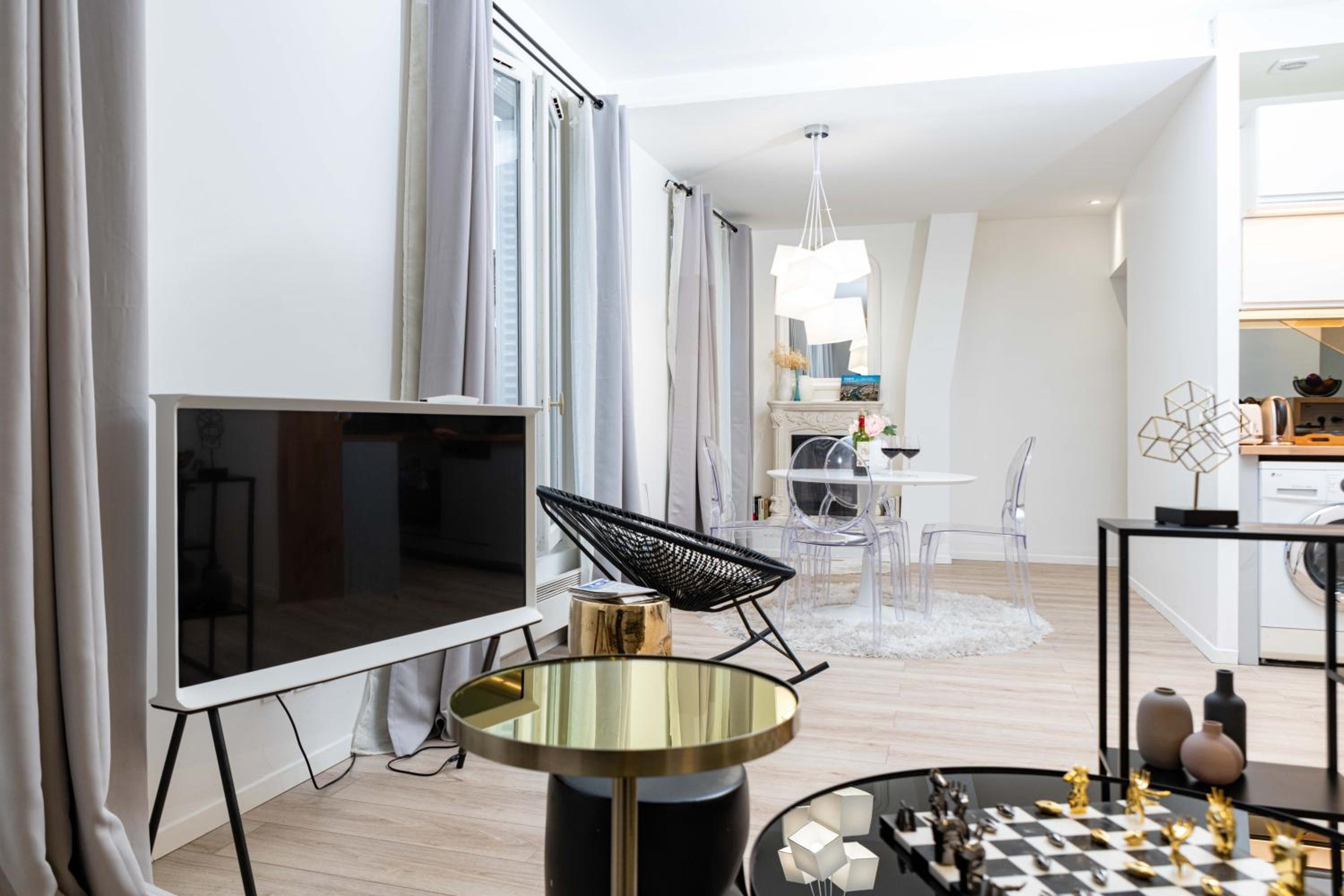 Appartement Design&Nouveau, ParisExpo Pte-de-Versaille, Parking&Netflix