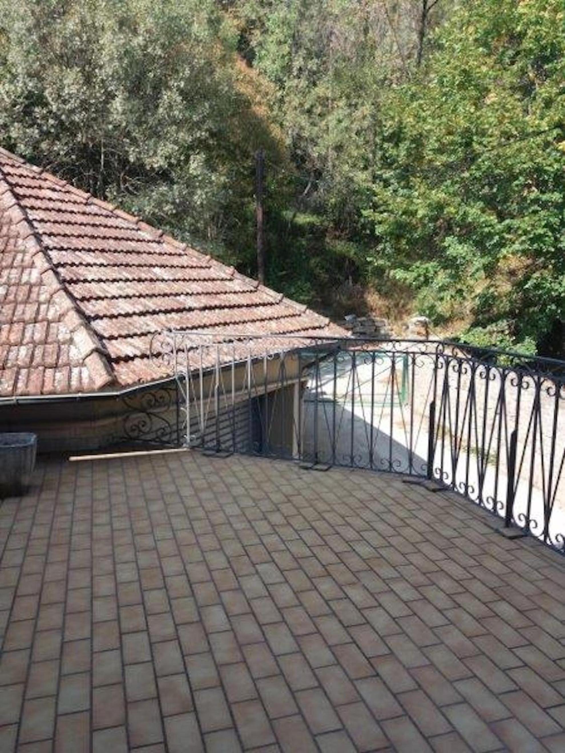 outdoor BBQ area