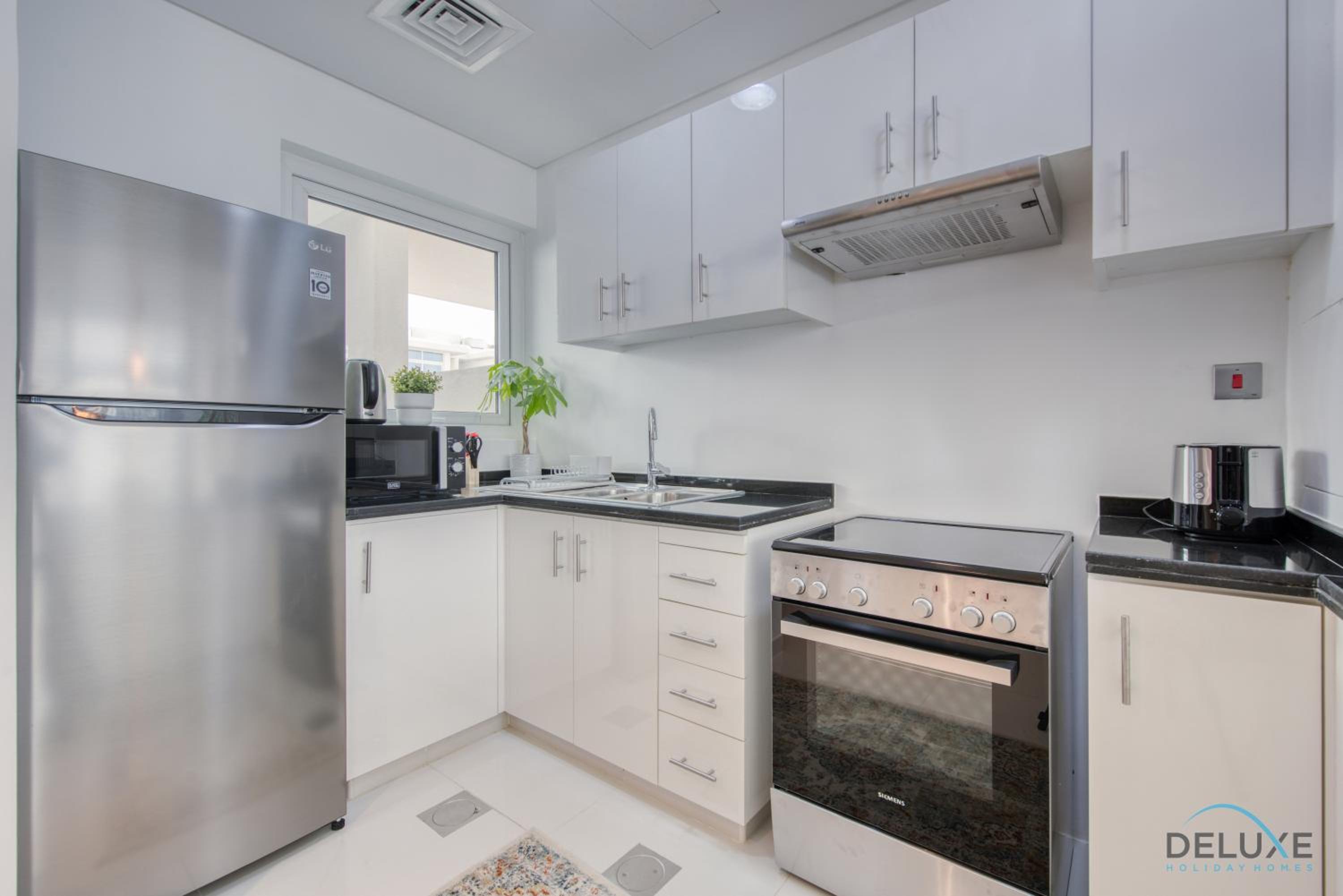 Affluent 3BR Townhouse at DAMAC Hills 2, Dubailand by Deluxe Holiday Homes