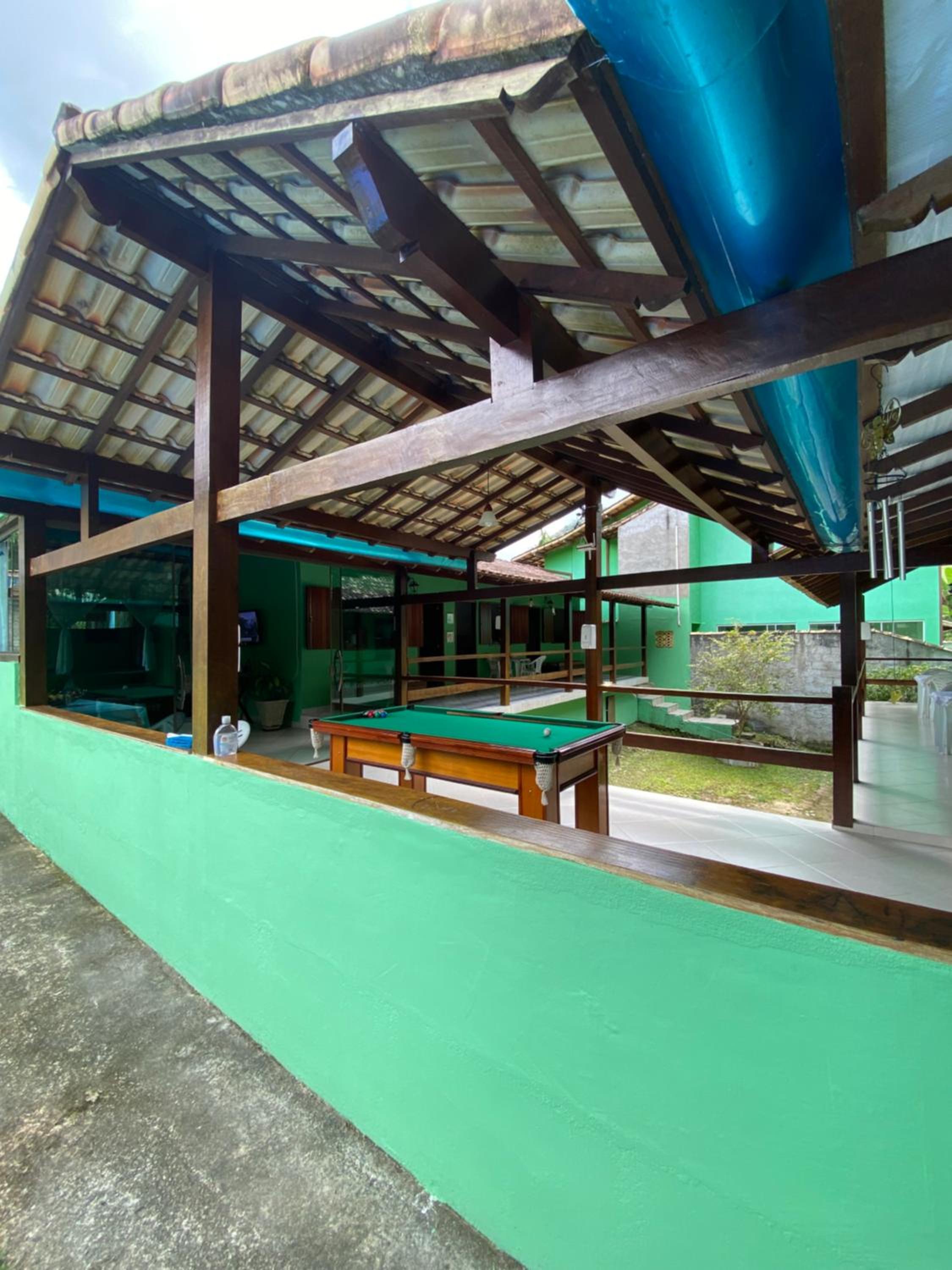outdoor BBQ area