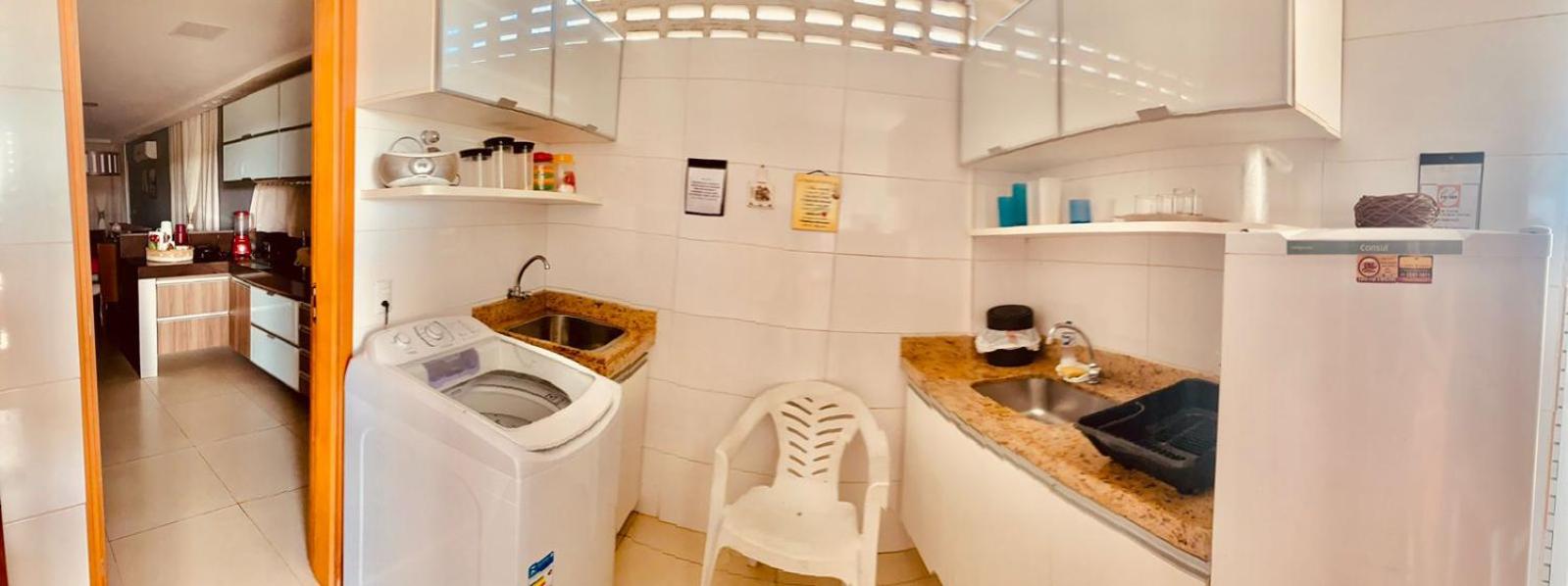 Bangalô com área de lazer estilo resort
