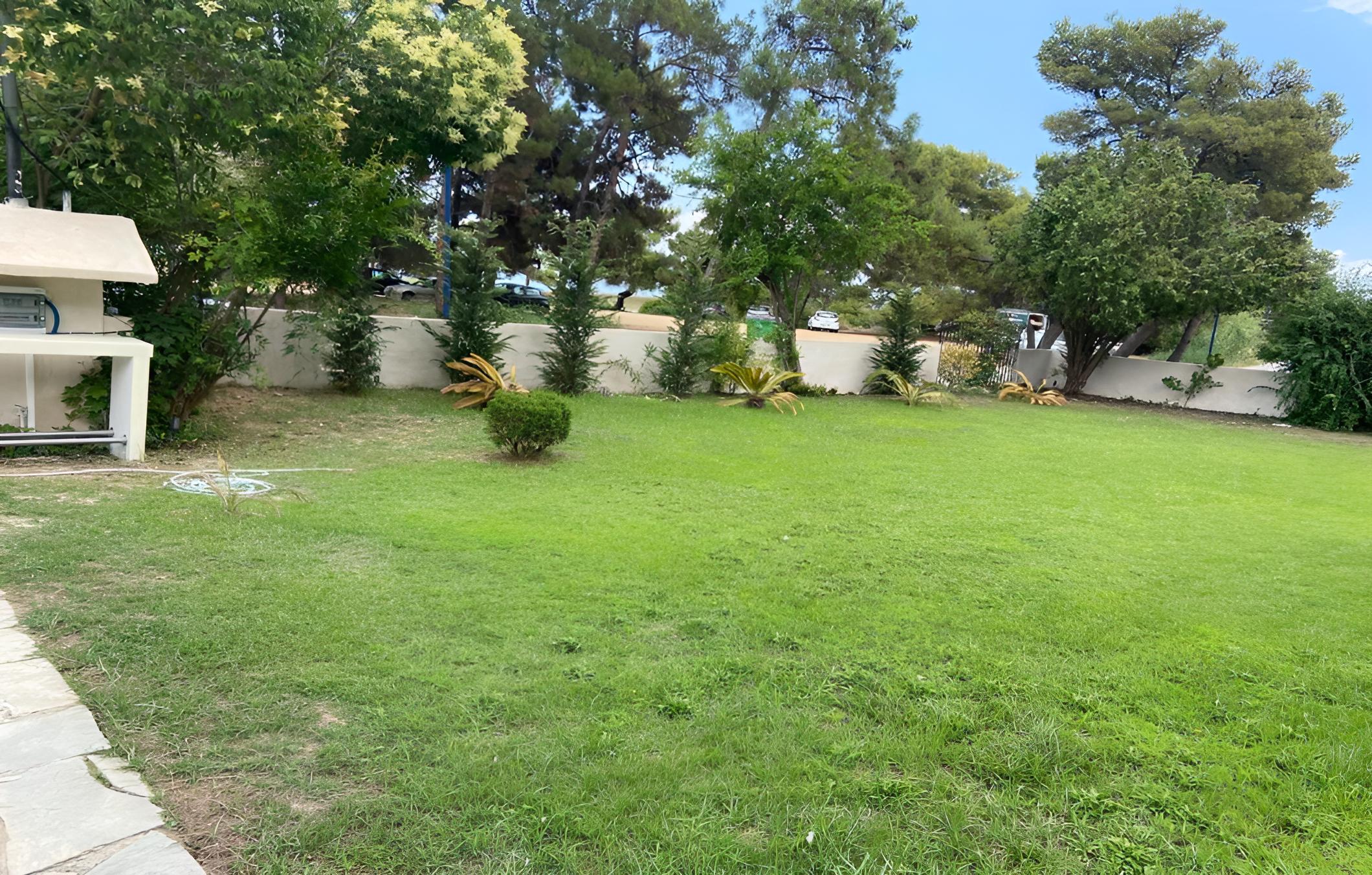 outdoor BBQ area