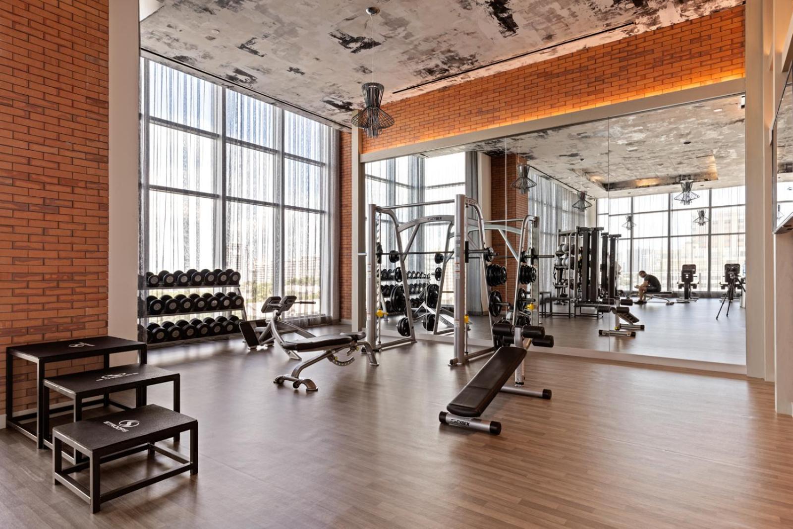 fitness center
