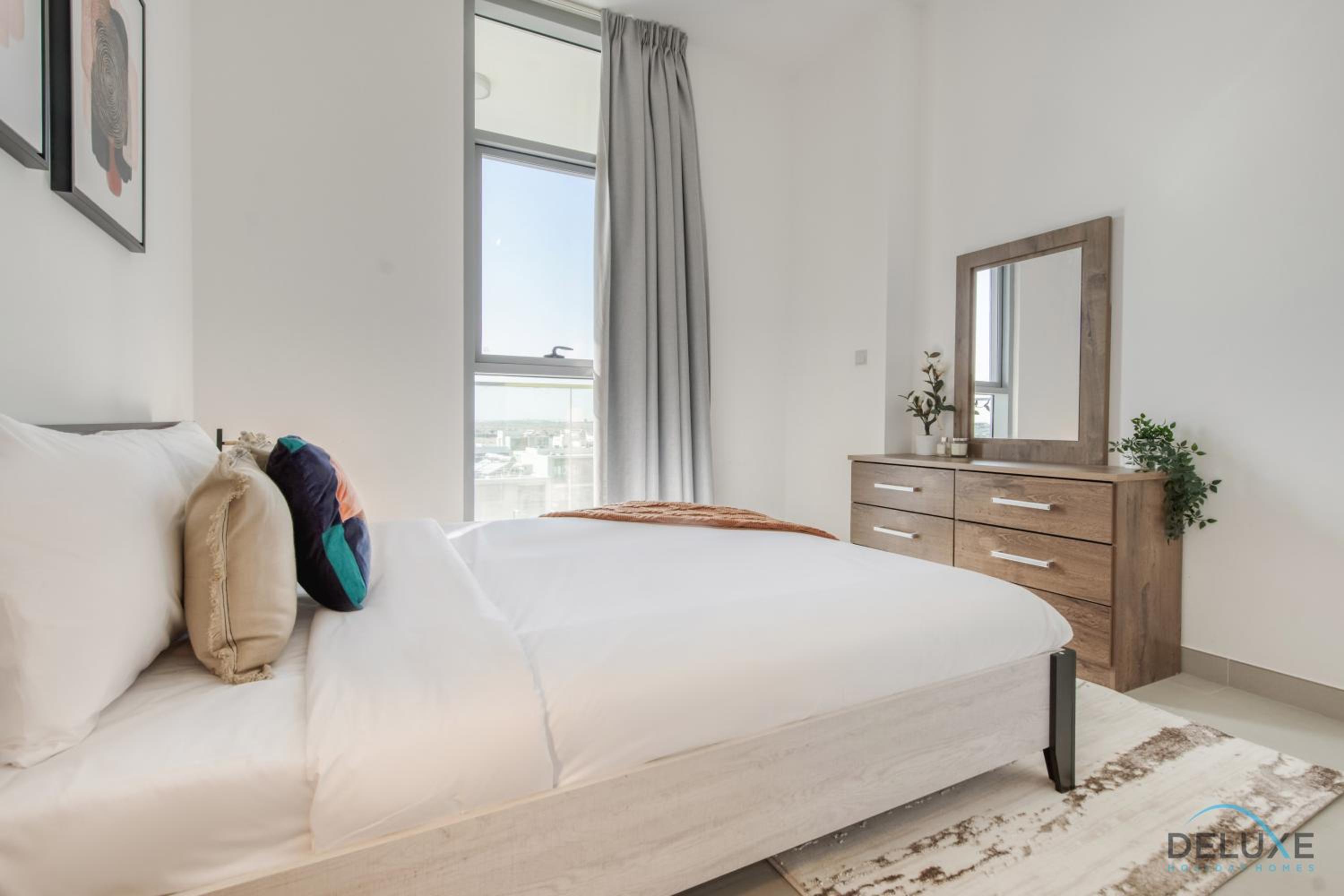 Cordial 2BR at The Pulse Residence Dubai South By Deluxe Holiday Homes