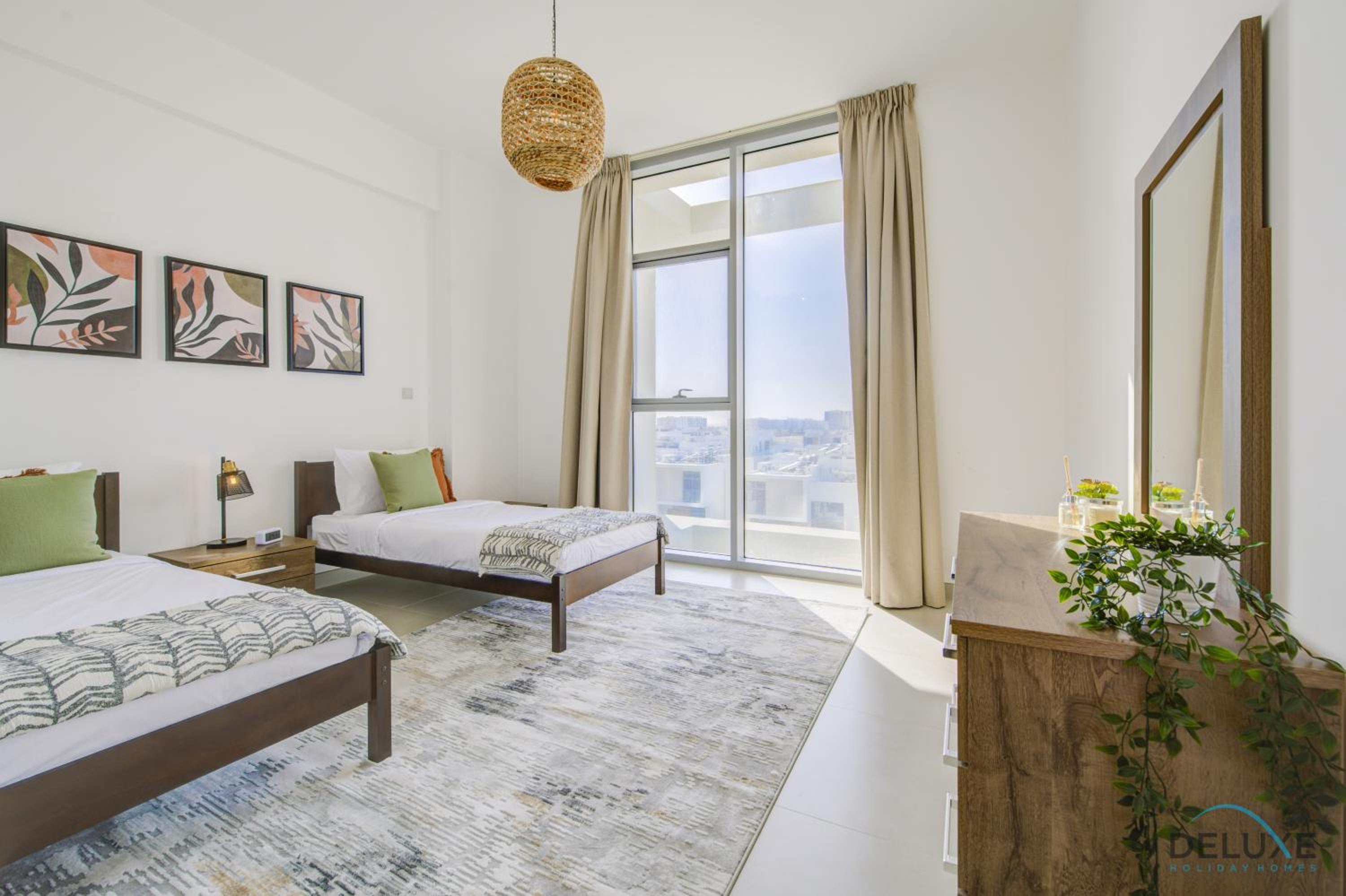 Cordial 2BR at The Pulse Residence Dubai South By Deluxe Holiday Homes