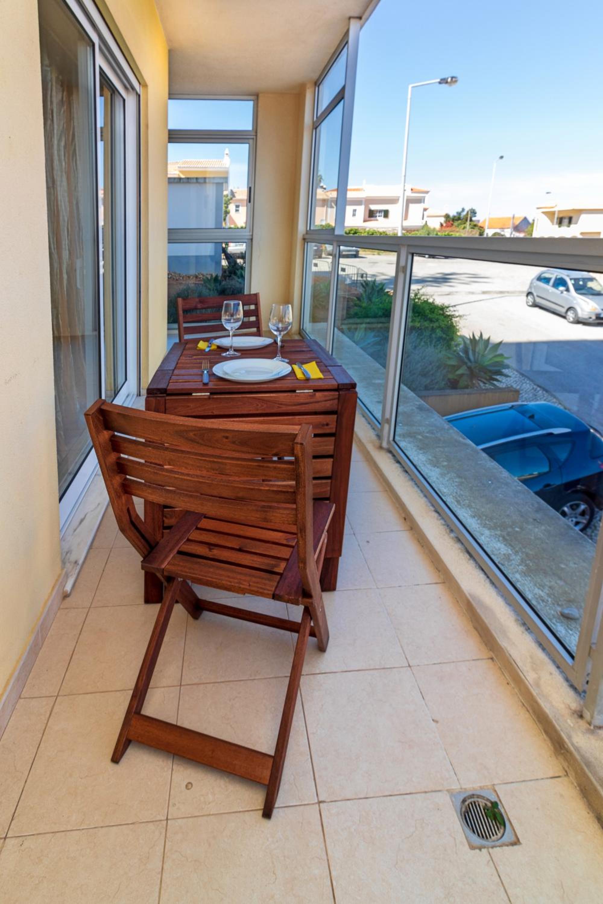 Apartment with balcony near beach and city center