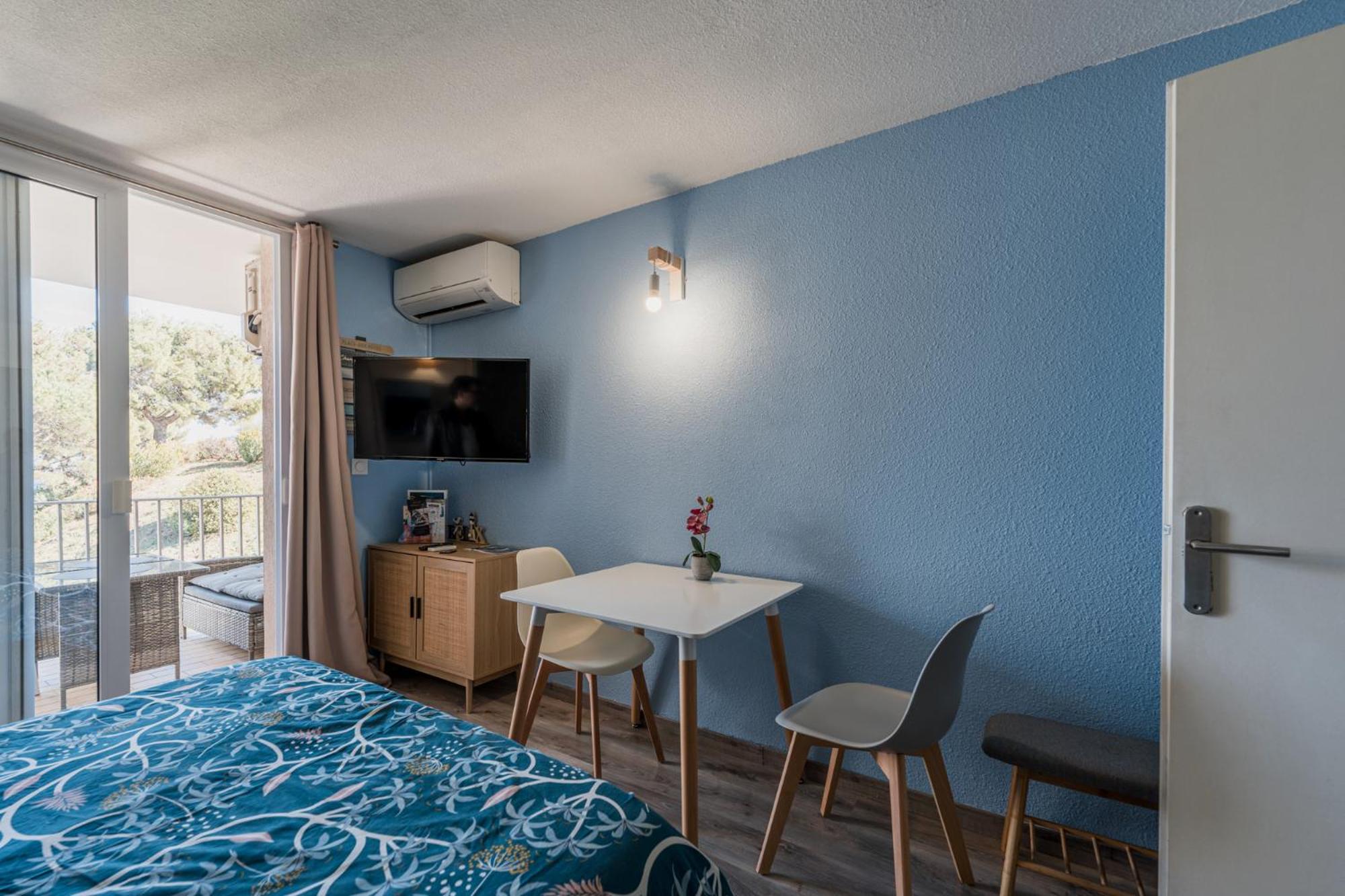 Studio *** "ThalaBanyuls" - Vue mer - Balcon