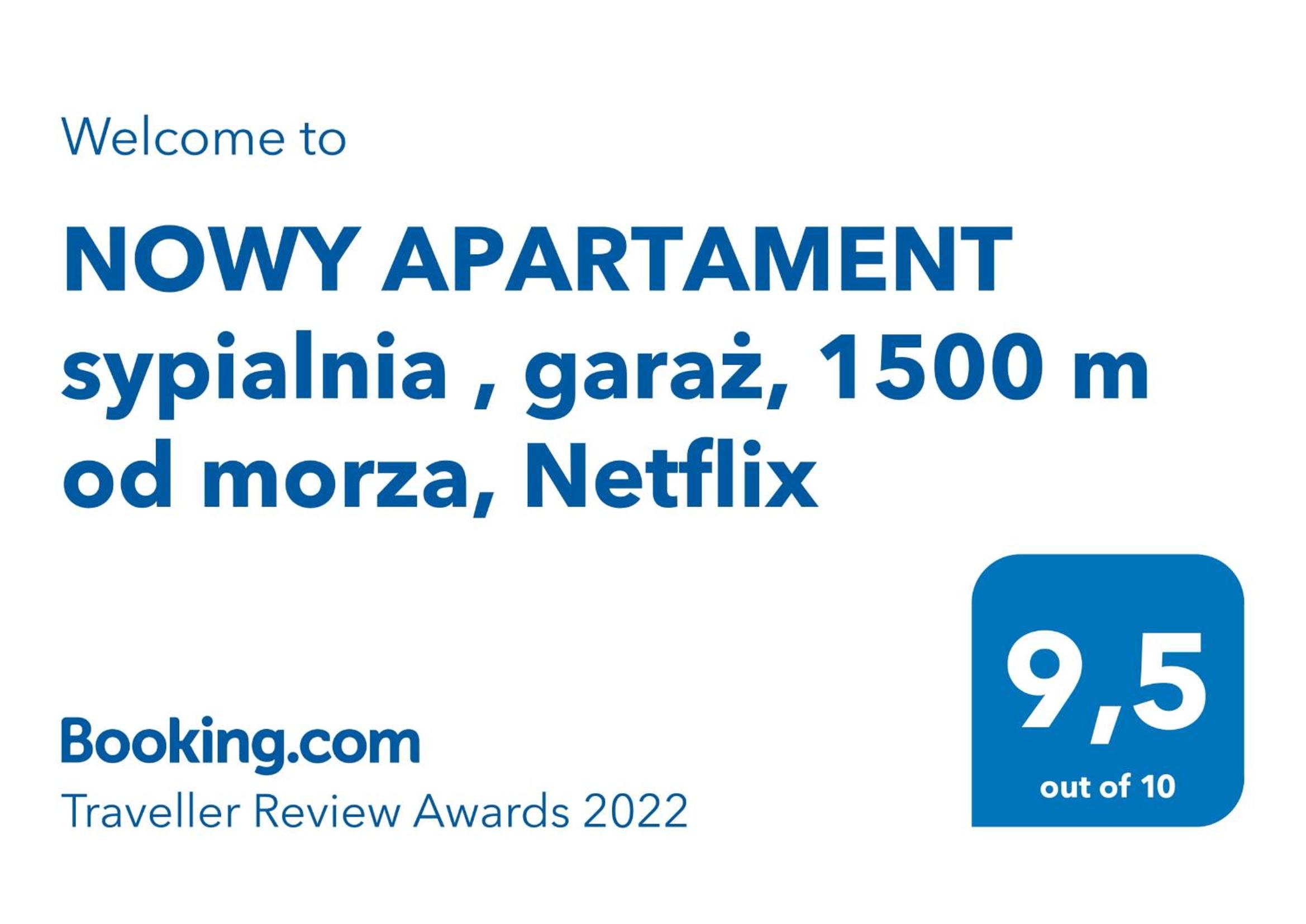 "NOWY APARTAMENT" sypialnia , garaż, 1500 m od morza, Netflix view 3