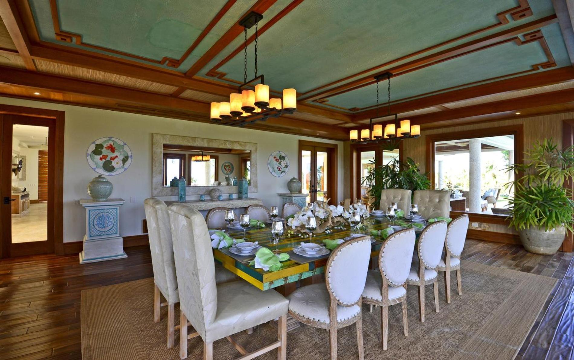 Ocean and golf view 5-bedroom villa with unique tropical style view 3
