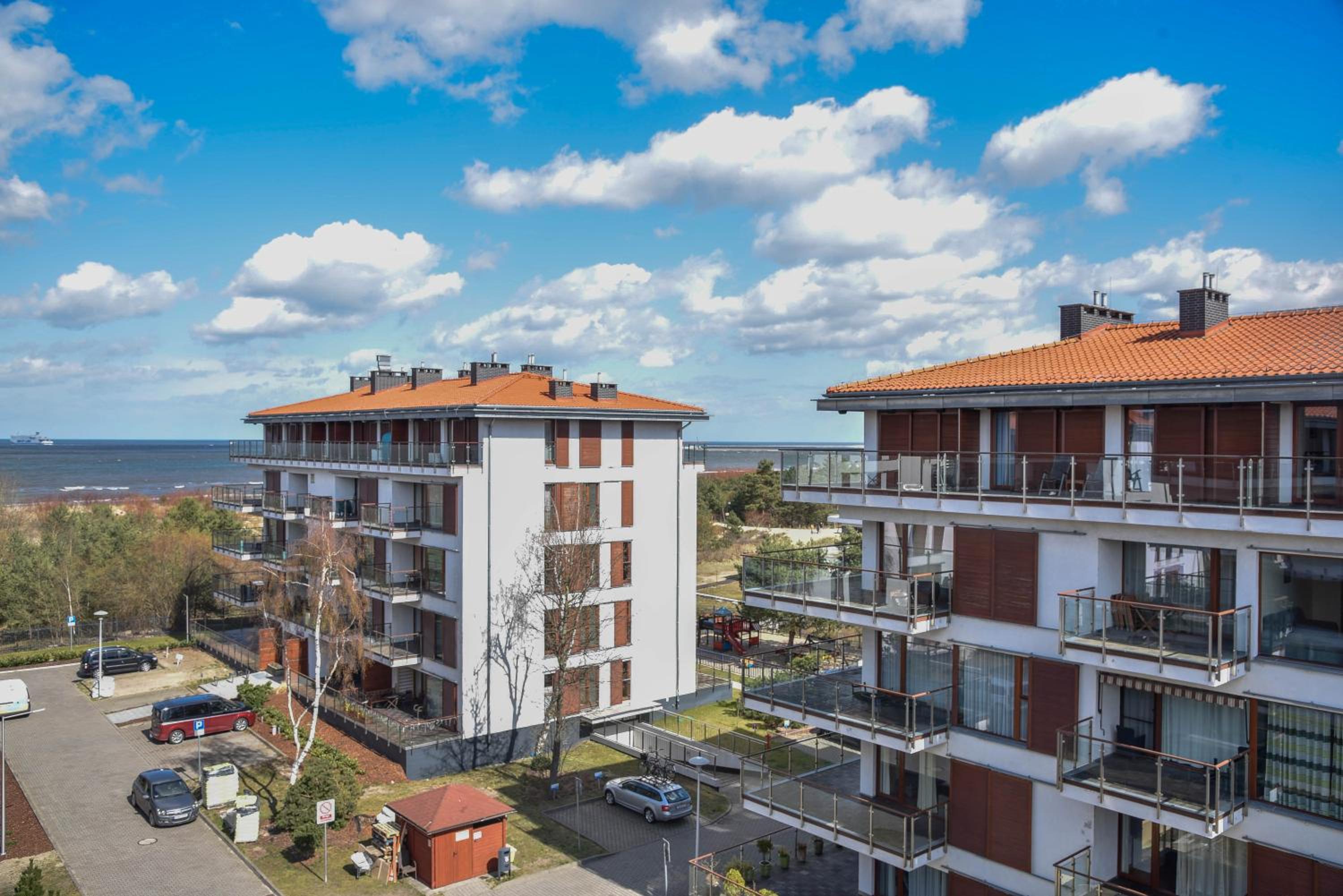 Apartament Dwupoziomowy z widokiem na morze ( Maisonette / 2 Bedrooms / Parking / SEA VIEW )