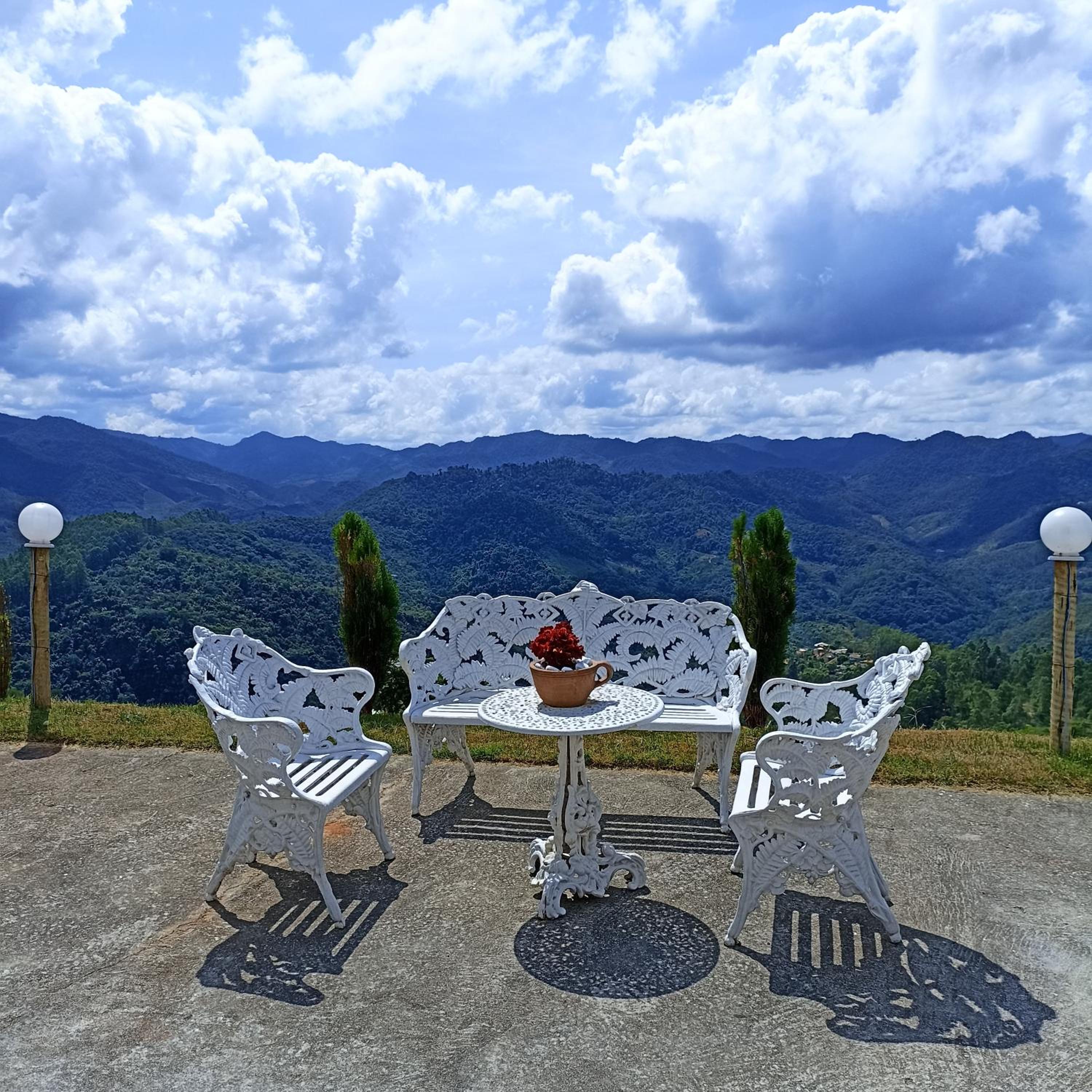 outdoor BBQ area